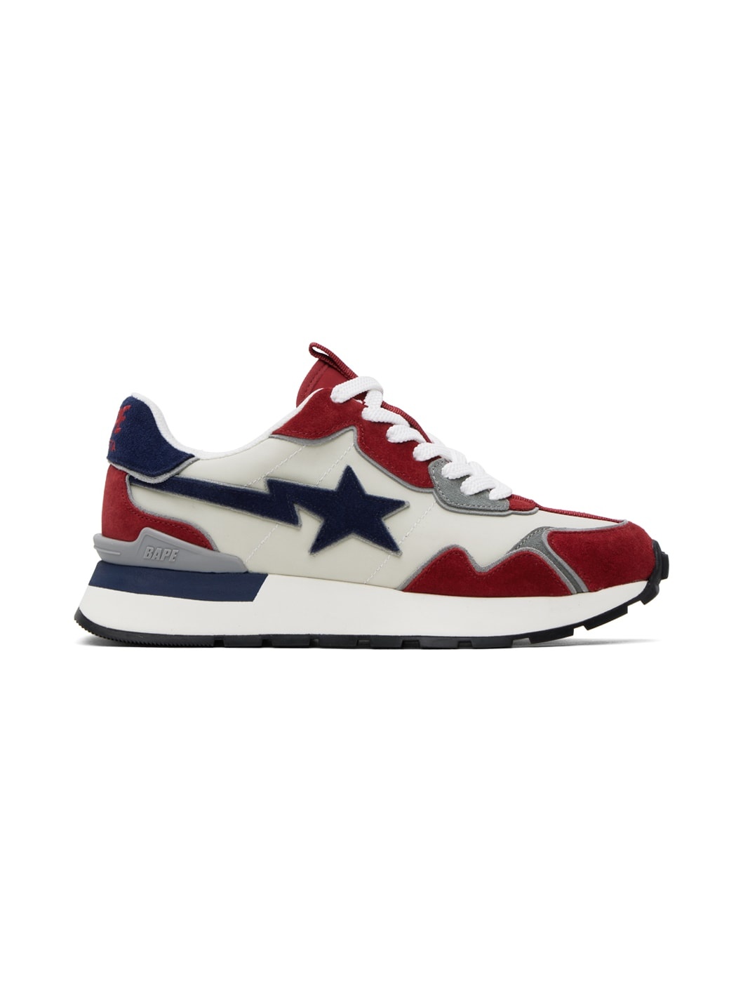 Red & Navy Road STA Express Sneakers - 1