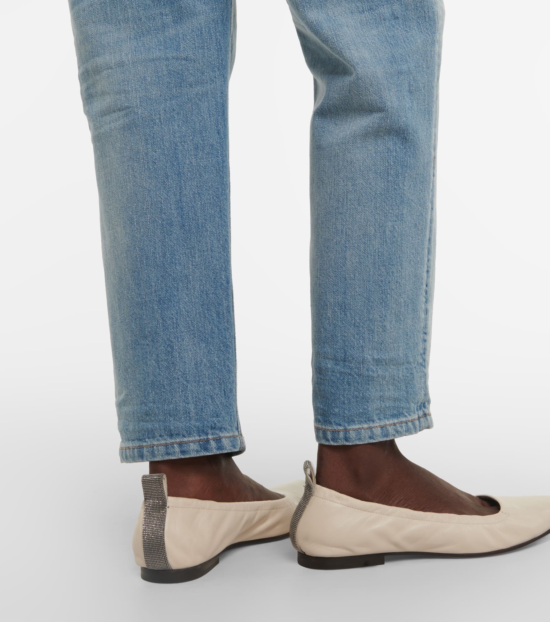 Leather ballet flats - 7