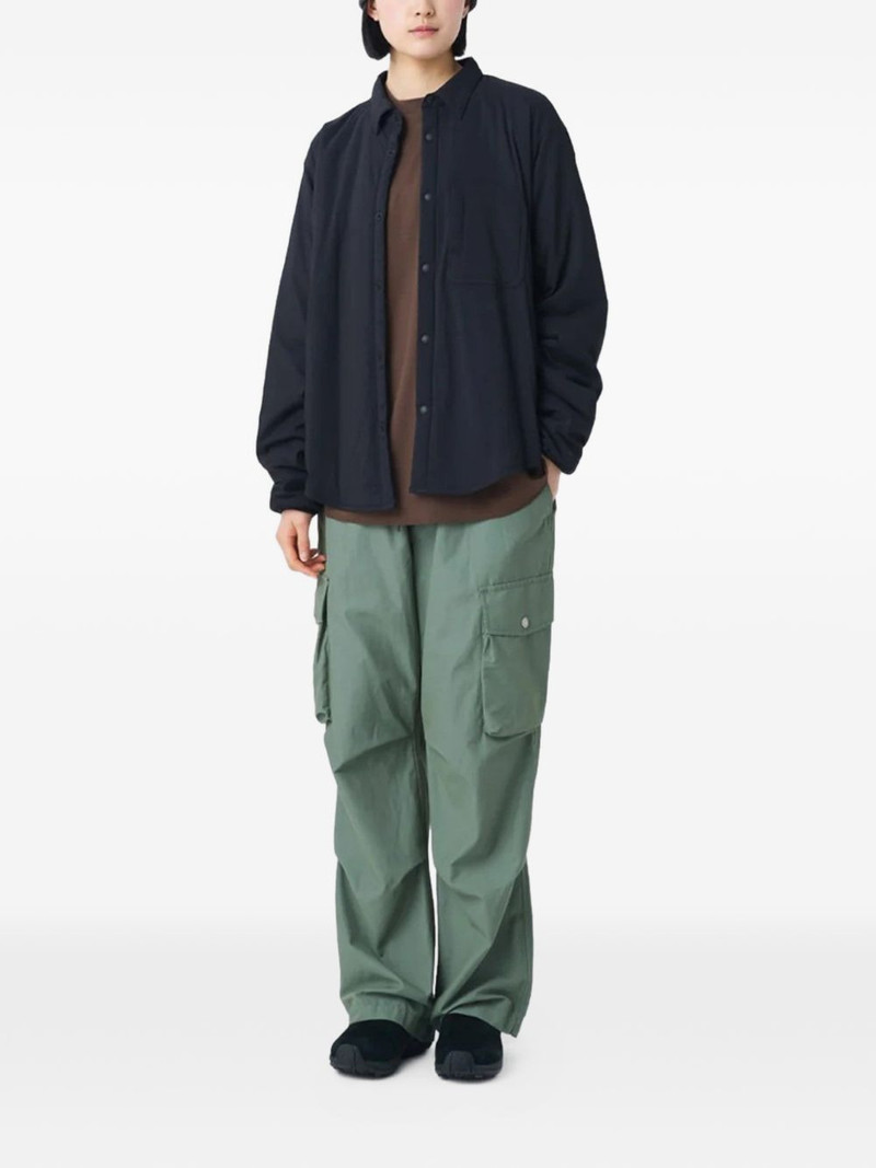 snow peak chest-pocket shirt outlook