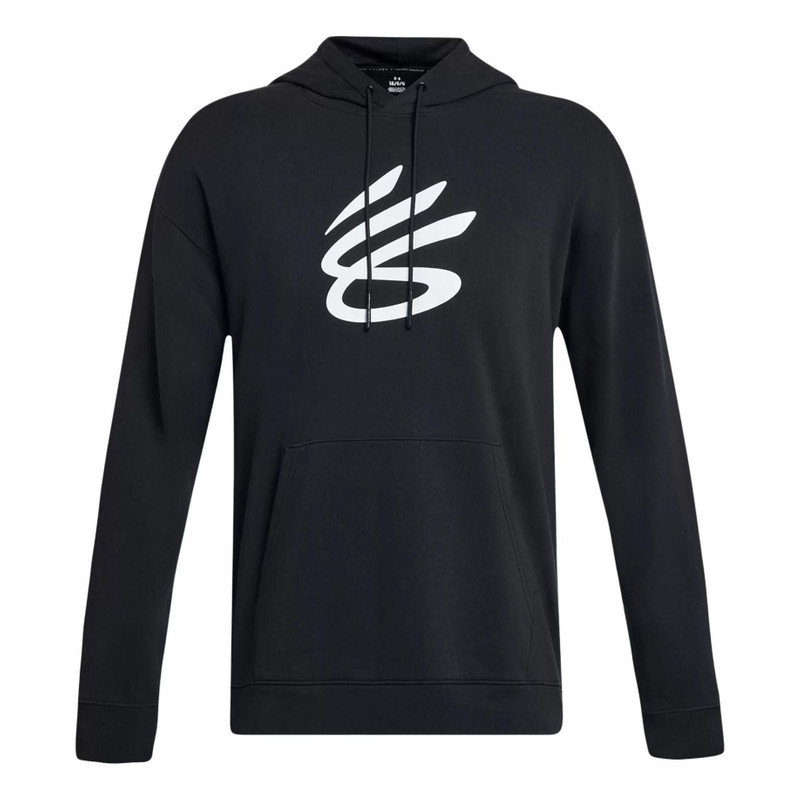 Under Armour Curry Splash Hoodie 'Black White' 1380839-001 - 1