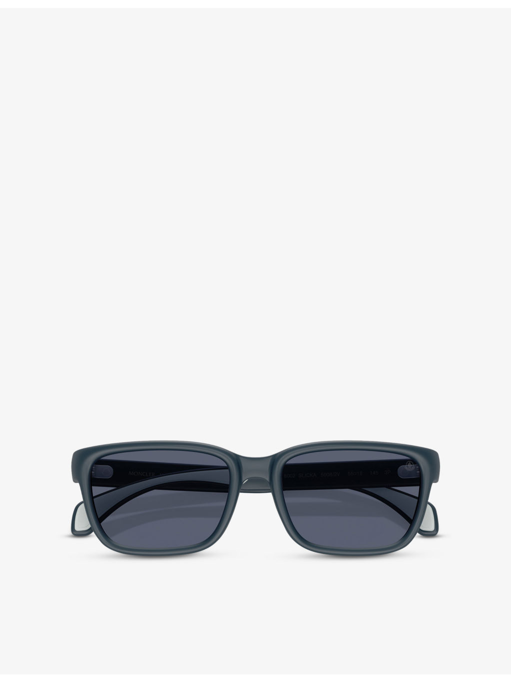 ME8002 Slicka Rectangle-Frame Plastic Sunglasses - 4