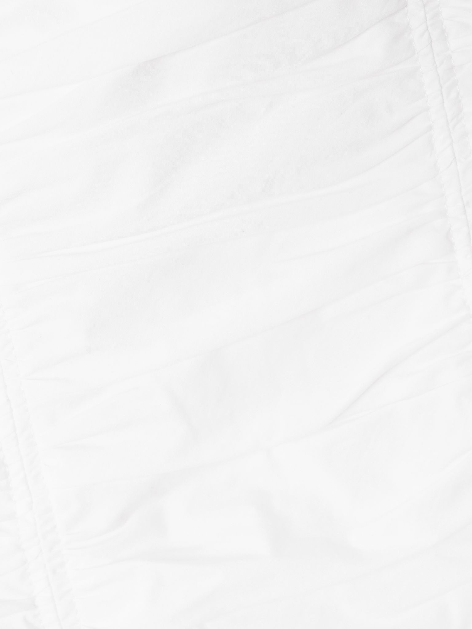 Strapless organic cotton-poplin maxi dress White - 4