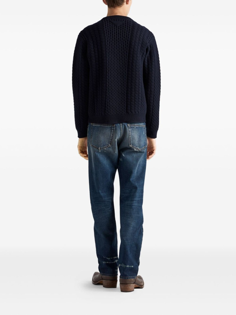 wool crew-neck sweater 3