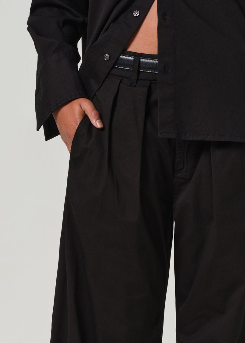 Petra Pleated Trouser In Black 6