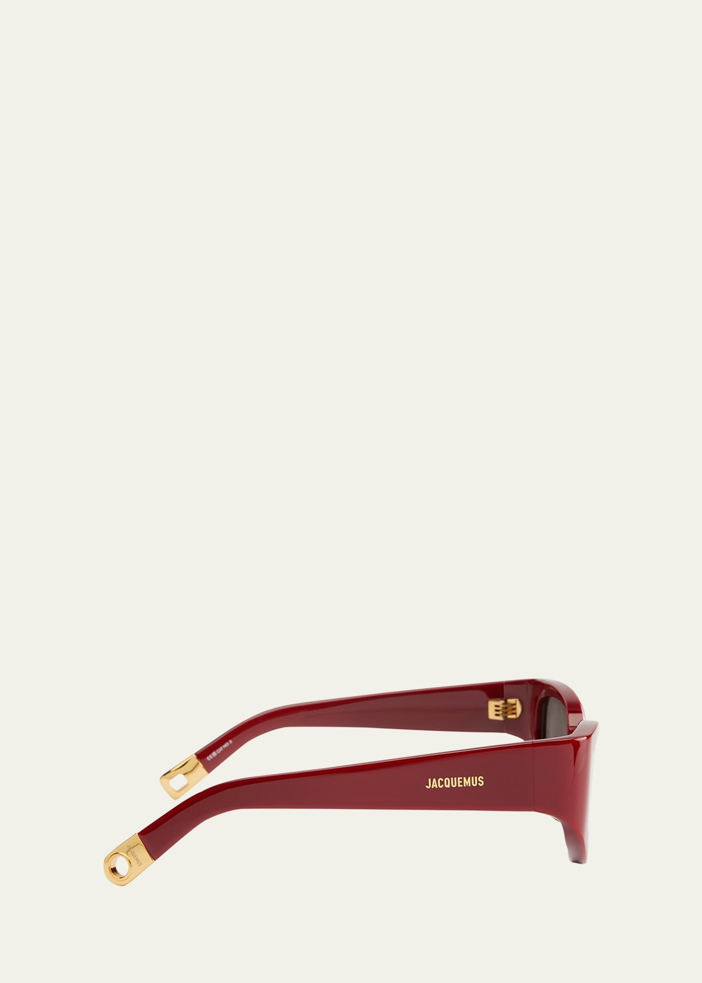 Les Lunettes Gala Acetate Oval Sunglasses - 2