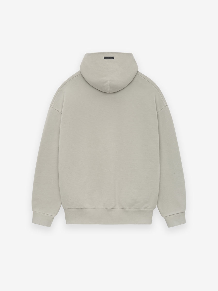 French Terry Overlapped Hoodie - 2