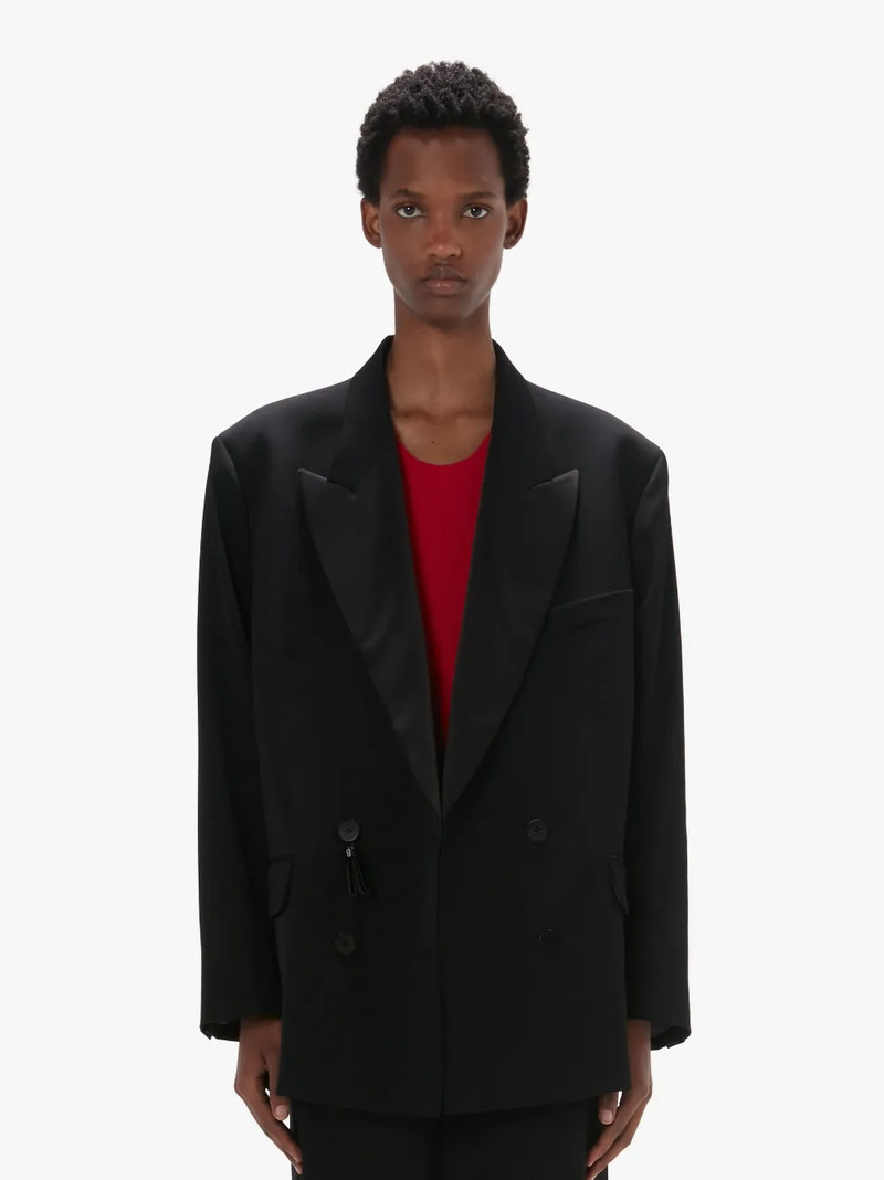 JW Anderson TUXED BLAZER WITH TASSEL DETAIL outlook