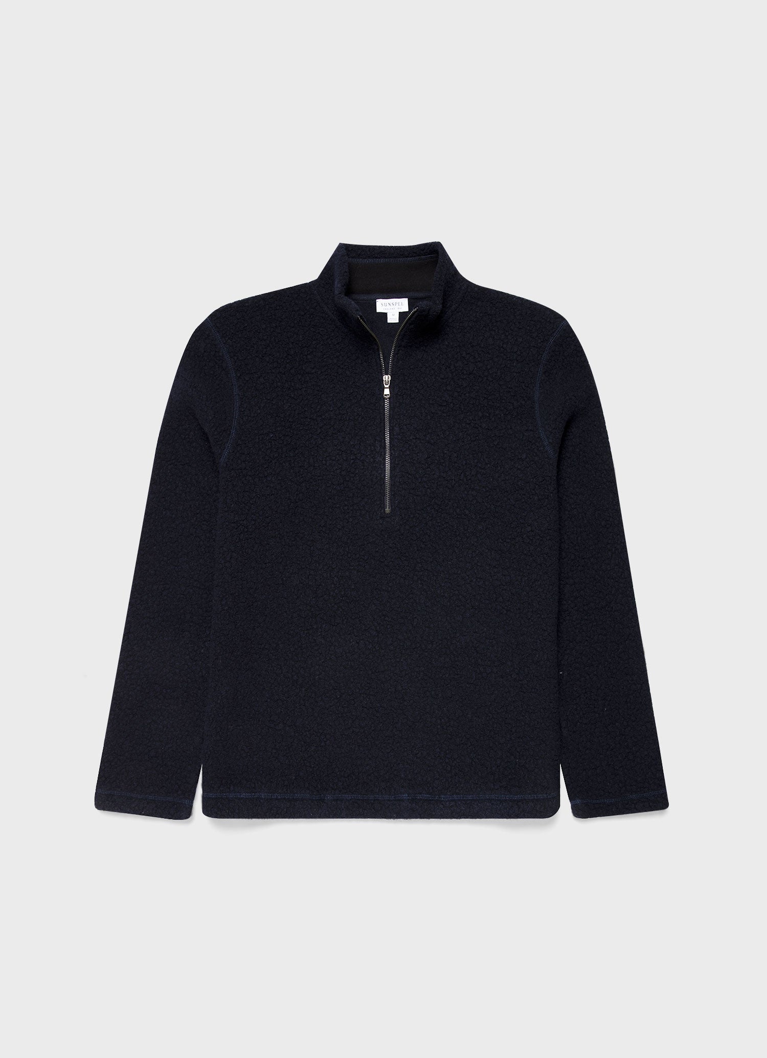 Wool Fleece Zip Neck - 1