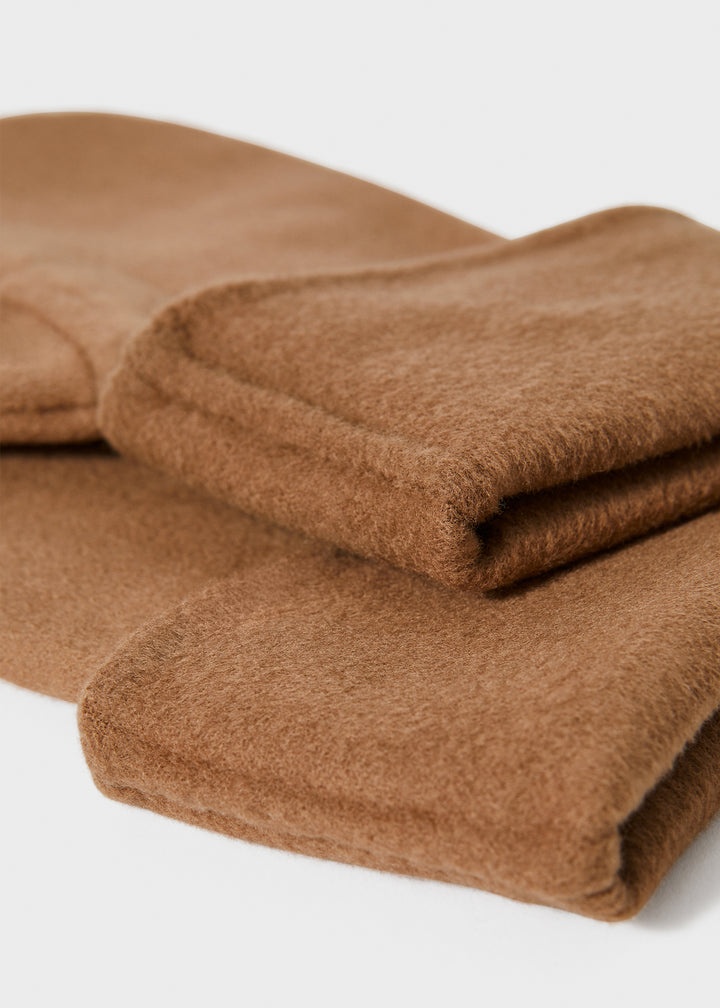 Doublé mittens camel - 4