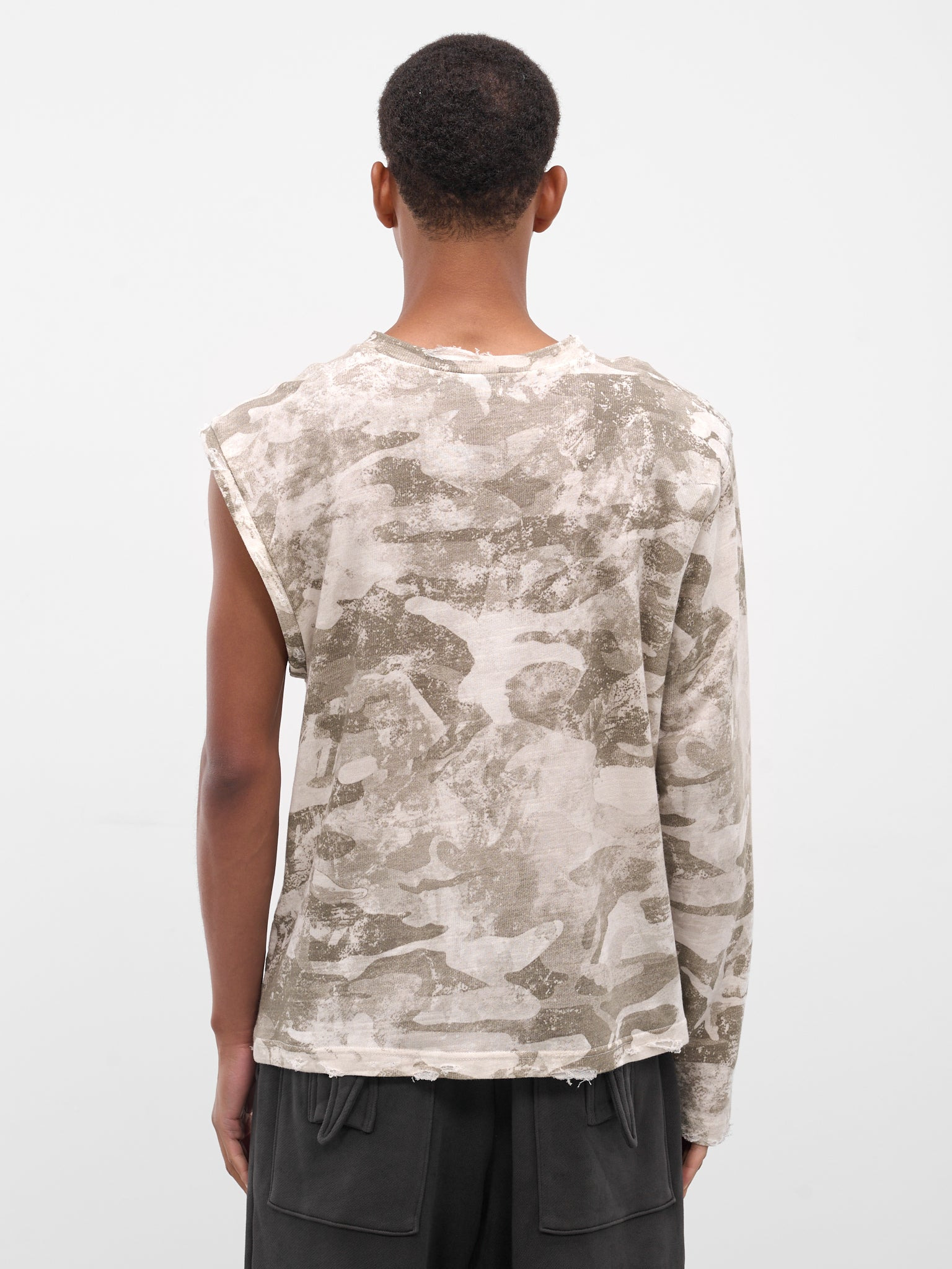 Khaki Camo One-Arm Long Sleeve - 3