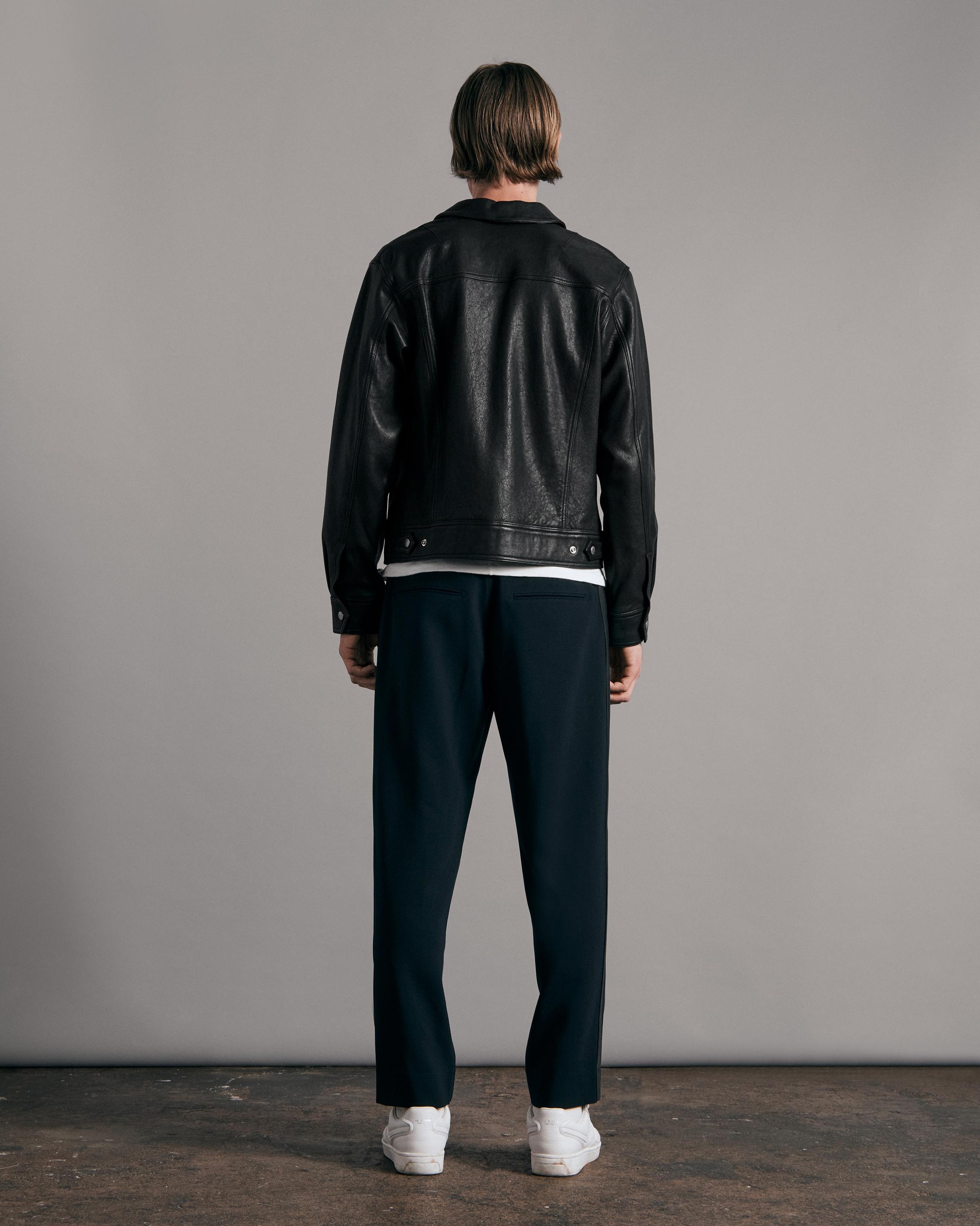 Owen Leather Trucker
Relaxed Fit Jacket - 5