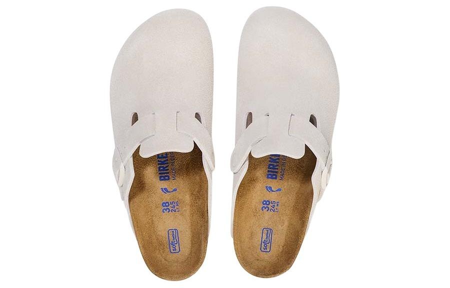 BIRKENSTOCK Birkenstock Boston Soft Footbed Suede Leather