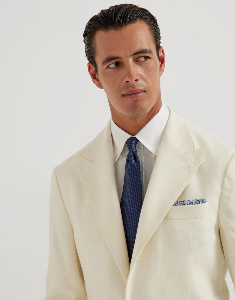 Textured silk twill tie 3