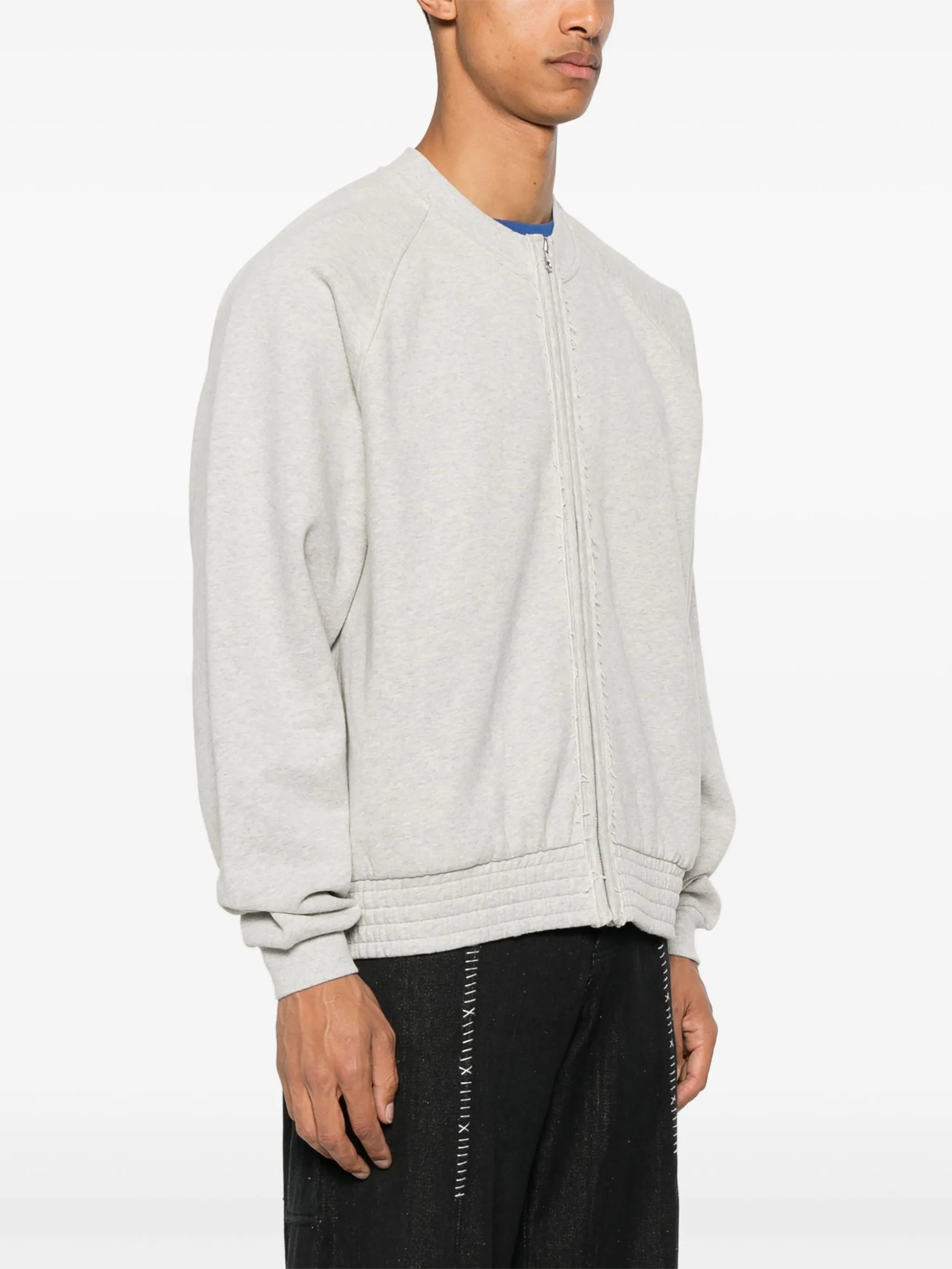 Organic-cotton Zip-up Sweatshirt - 4