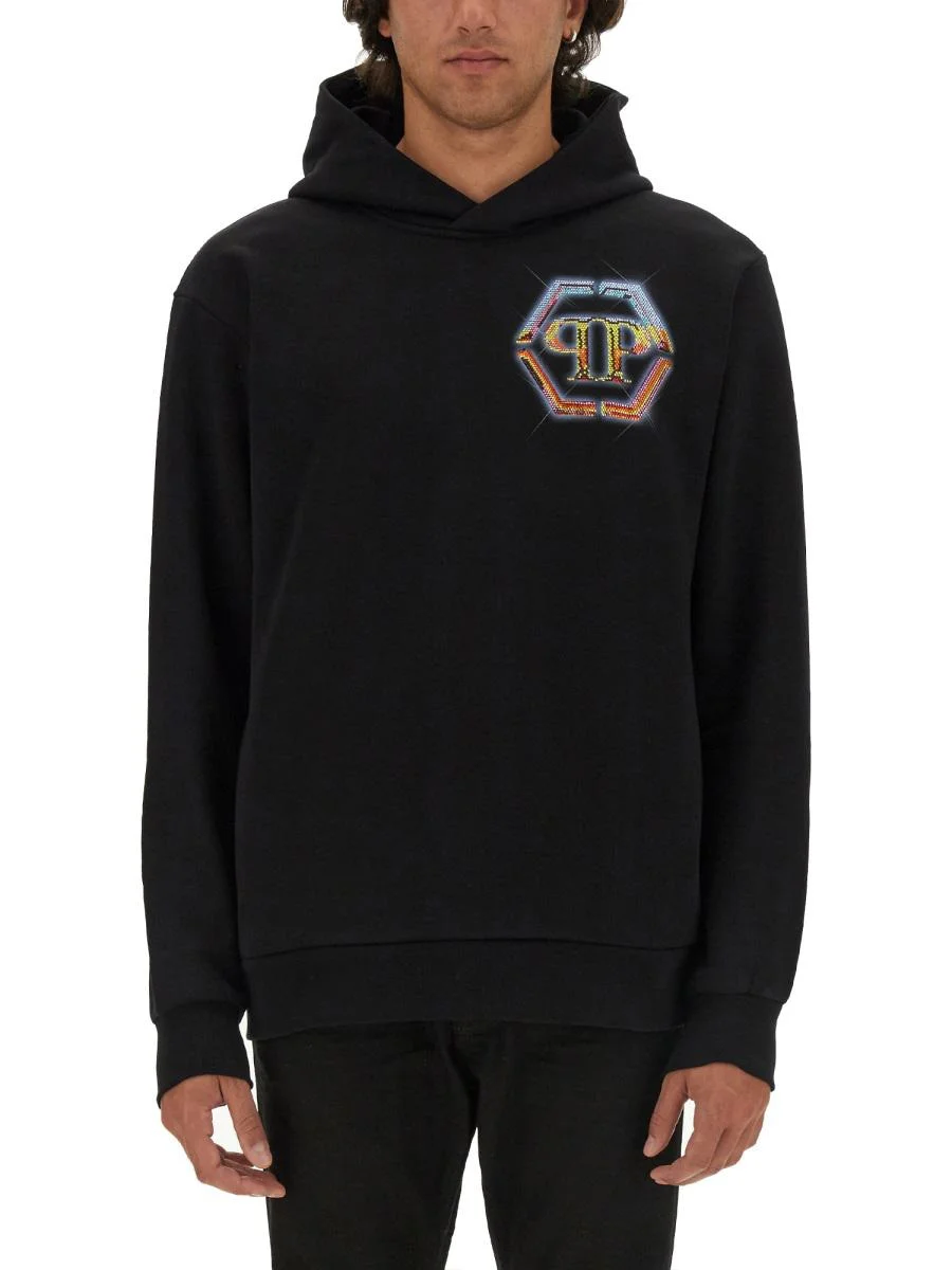 Philipp Plein Sweatshirt With Logo - 1