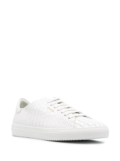 Axel Arigato Clean 90 crocodile-embossed sneakers outlook