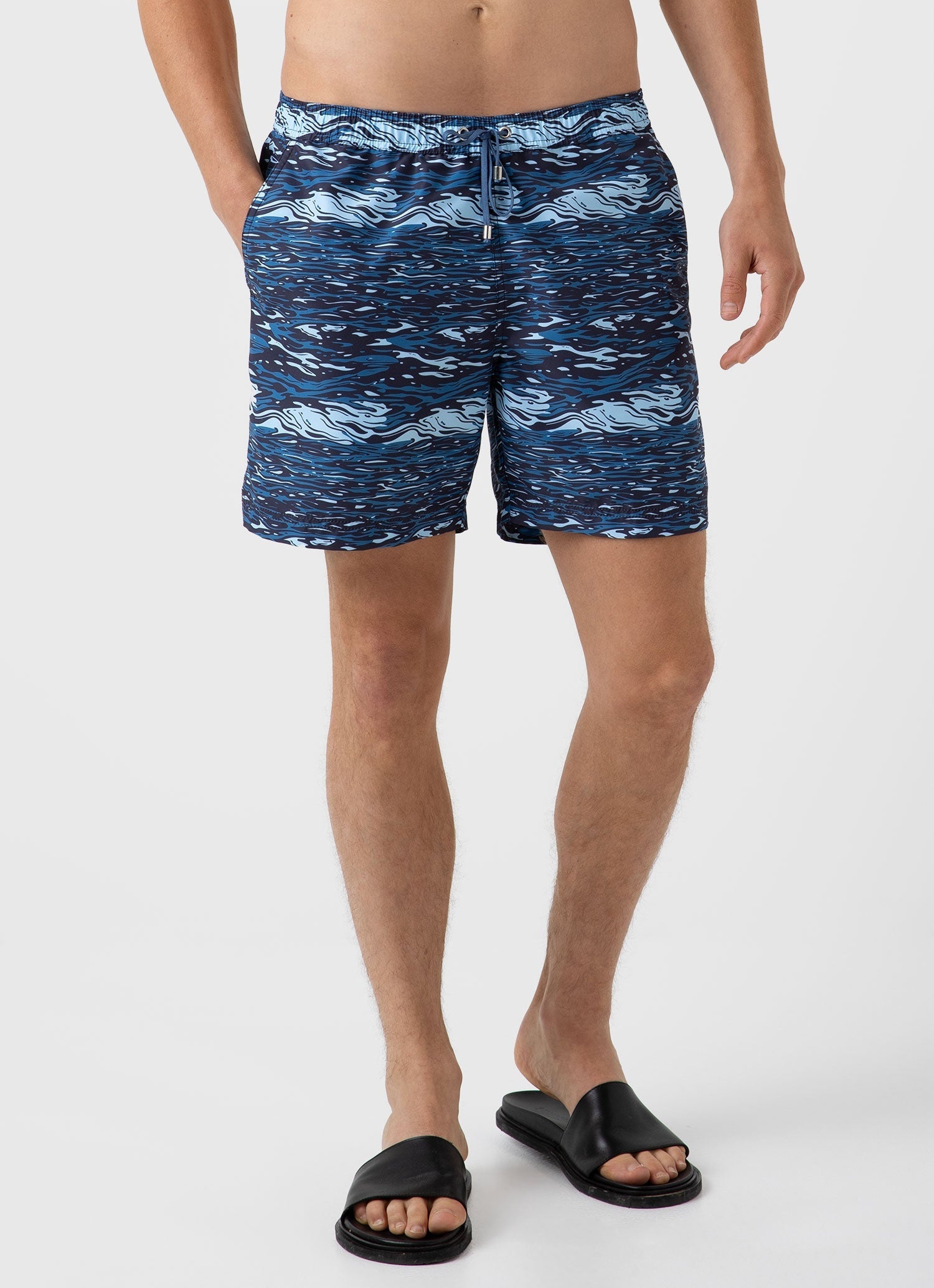 Drawstring Swim Shorts - 2