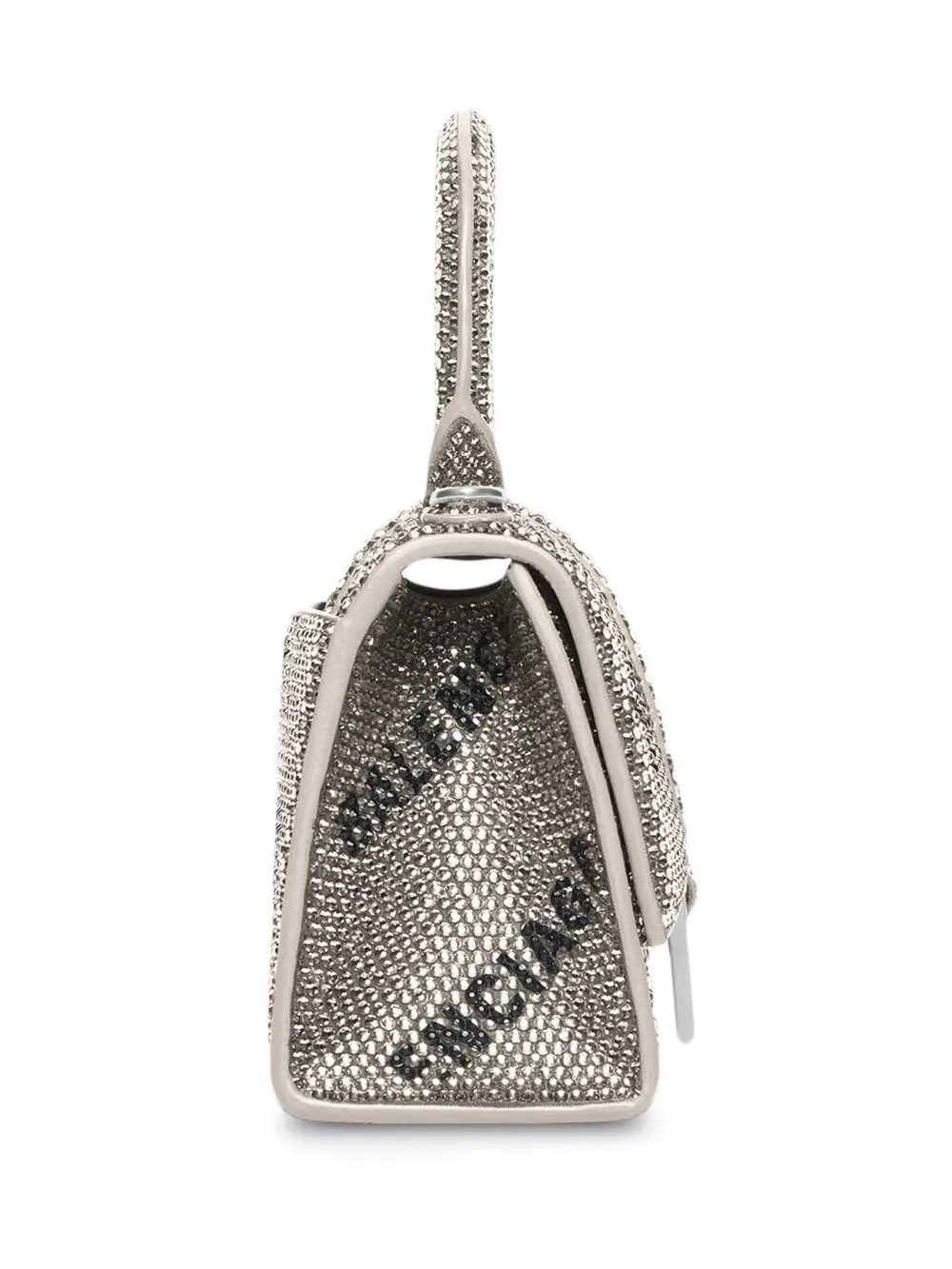 rhinestone-embellished logo tote bag - 3