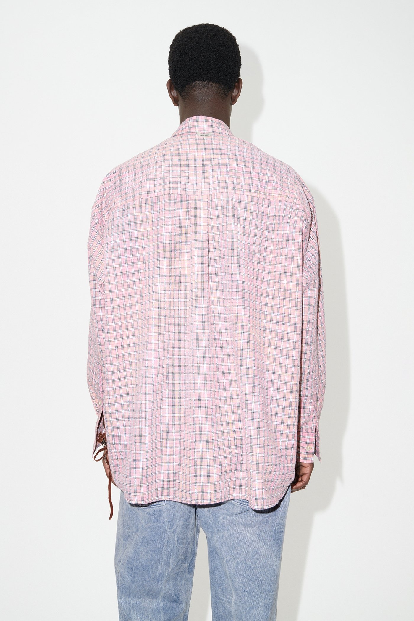 Borrowed BD Shirt Pink Kumble Check - 5