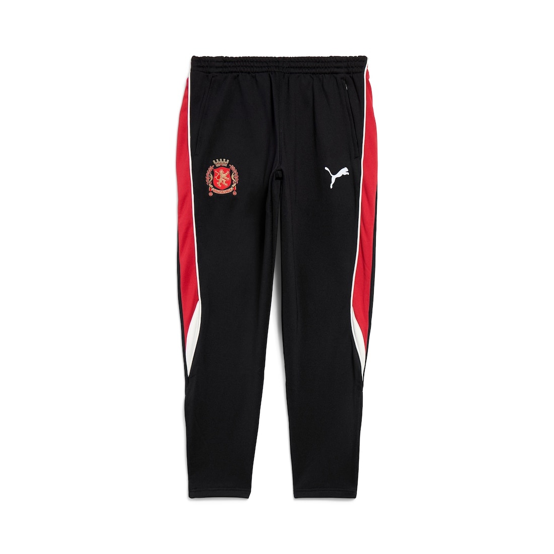 Balenciaga I Puma Fitted Tracksuit Pants in Black/red - 1