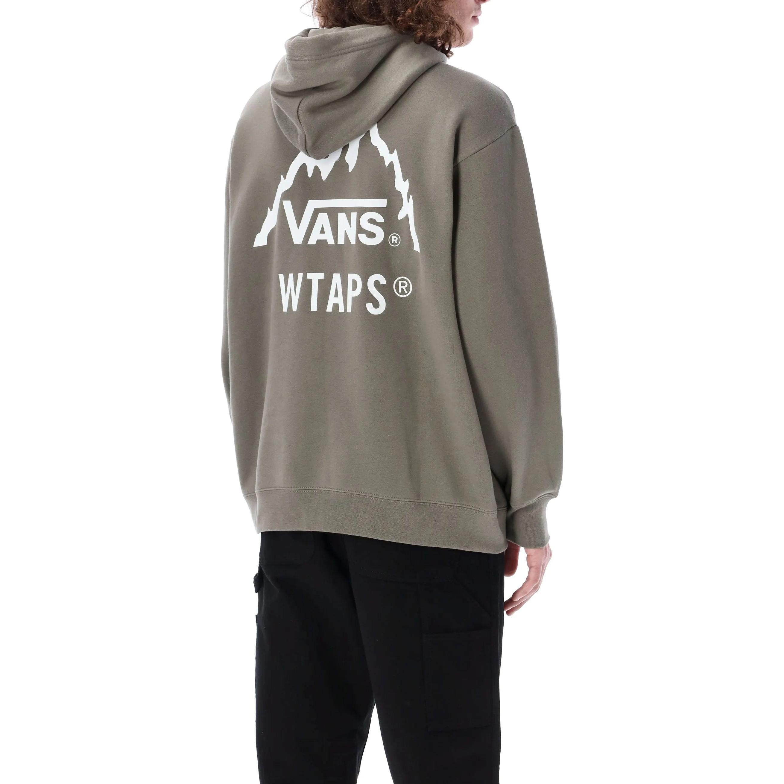 Vans Vault By Vans x WTAPS Pullover Hoodie 'Smokey Olive' VN0A7SPSYLS - 5