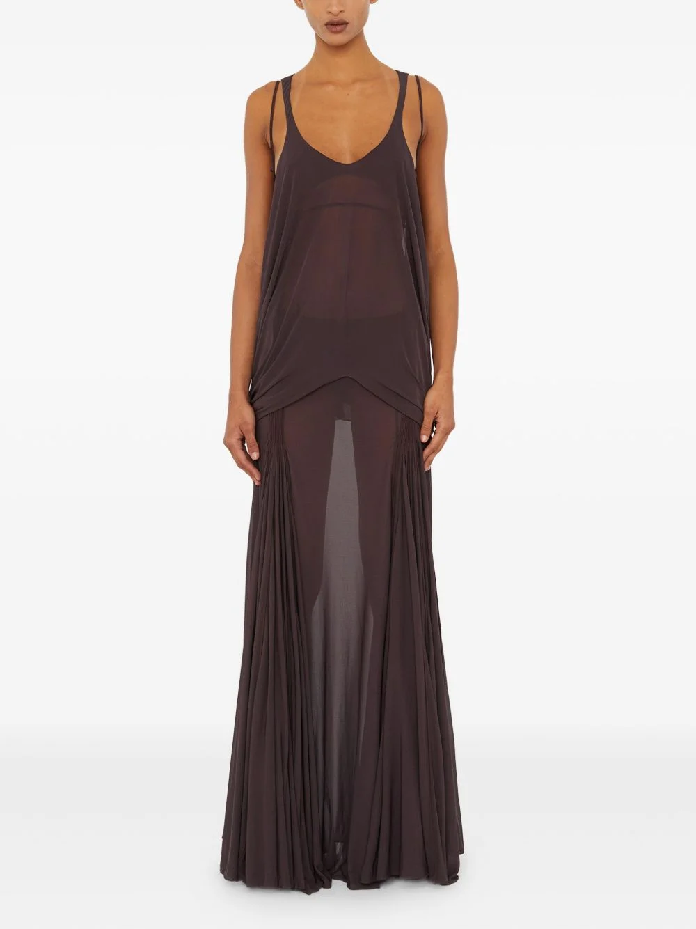 Solea Suspension macrame tank maxi dress - 1