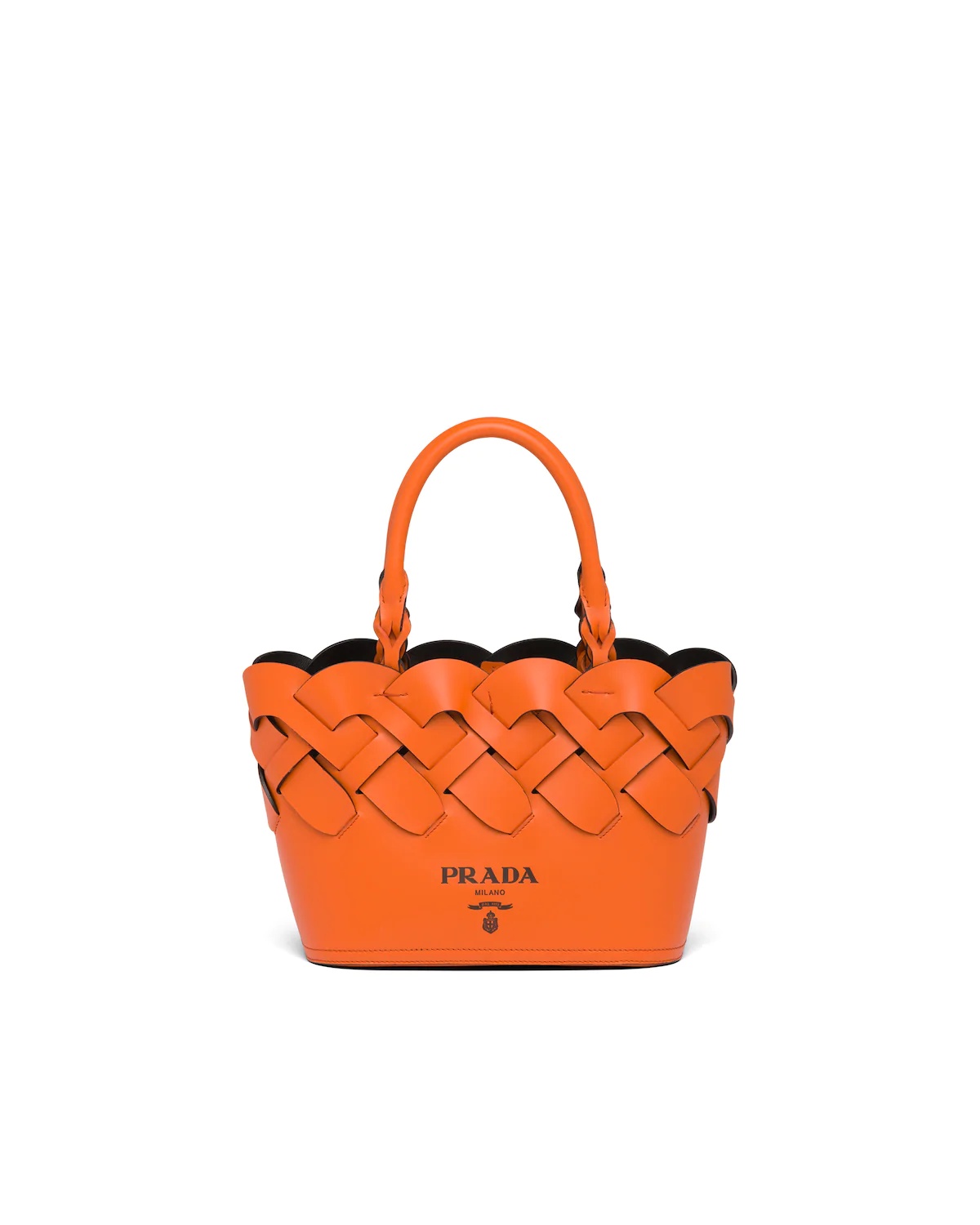 Leather Prada Tress Tote - 1