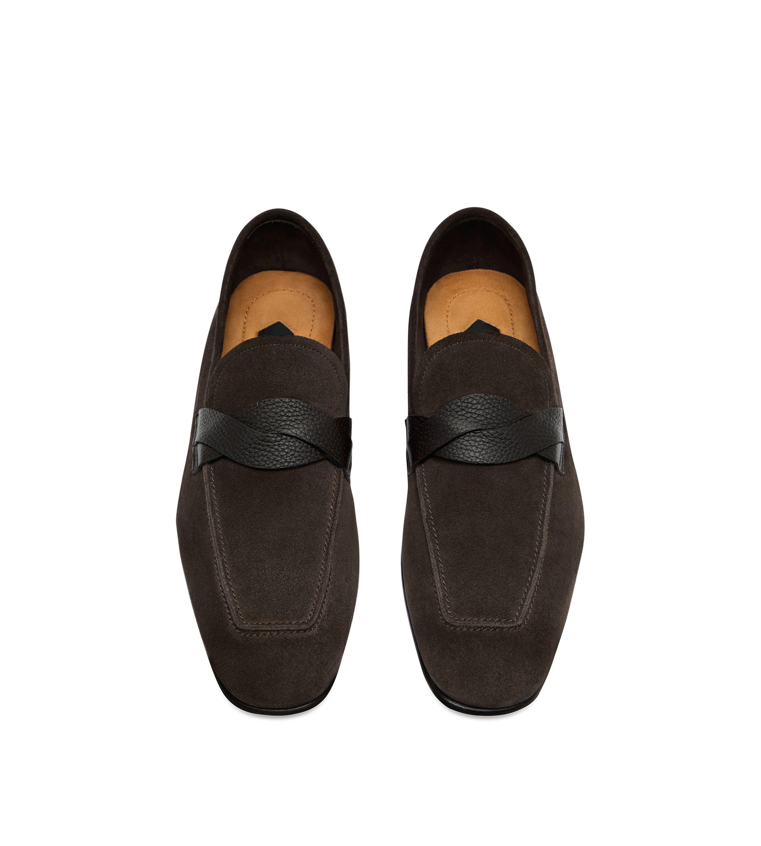 SUEDE SEAN TWISTED BAND LOAFER - 2