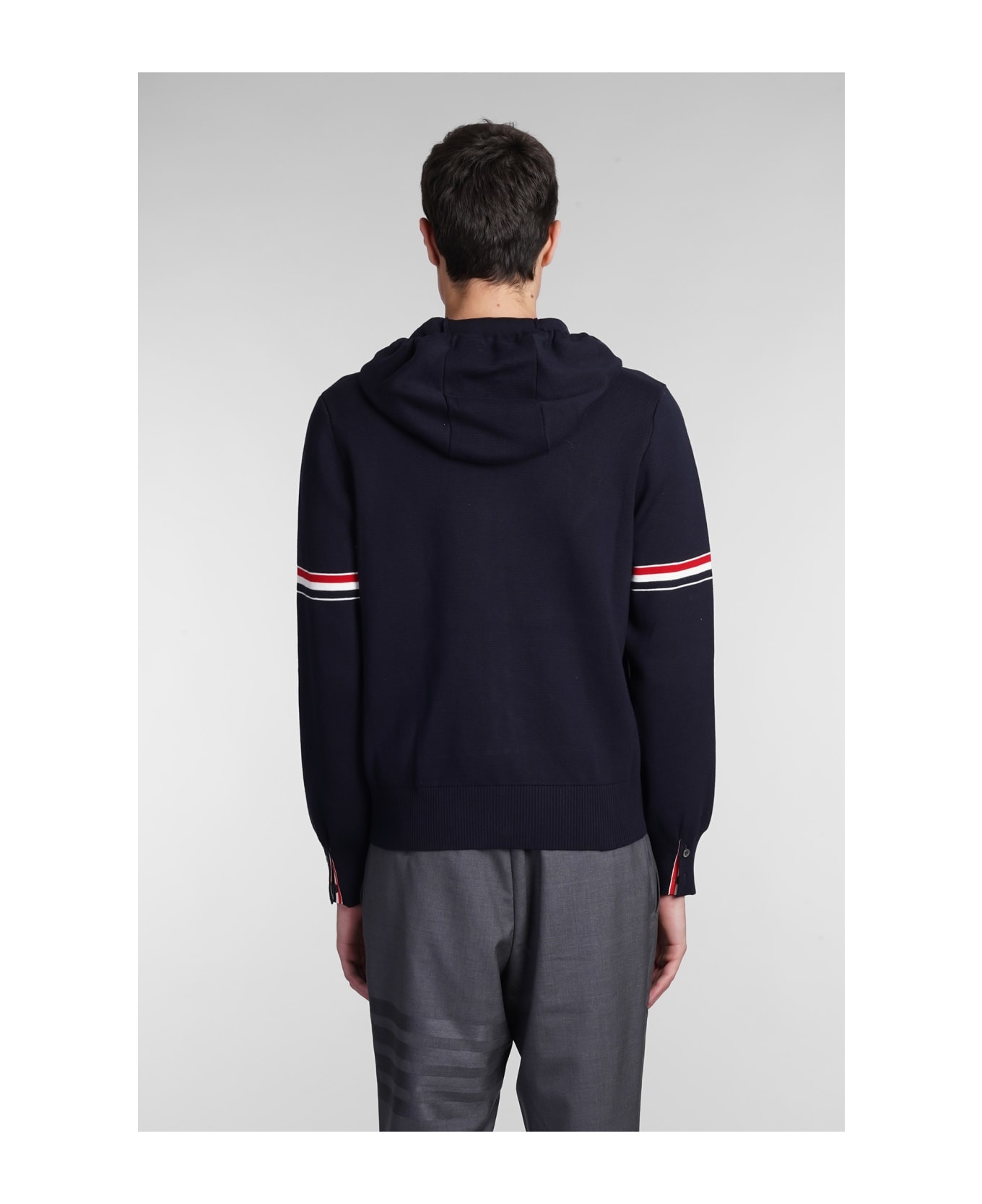 Contrasting Bands Hoodie - 3