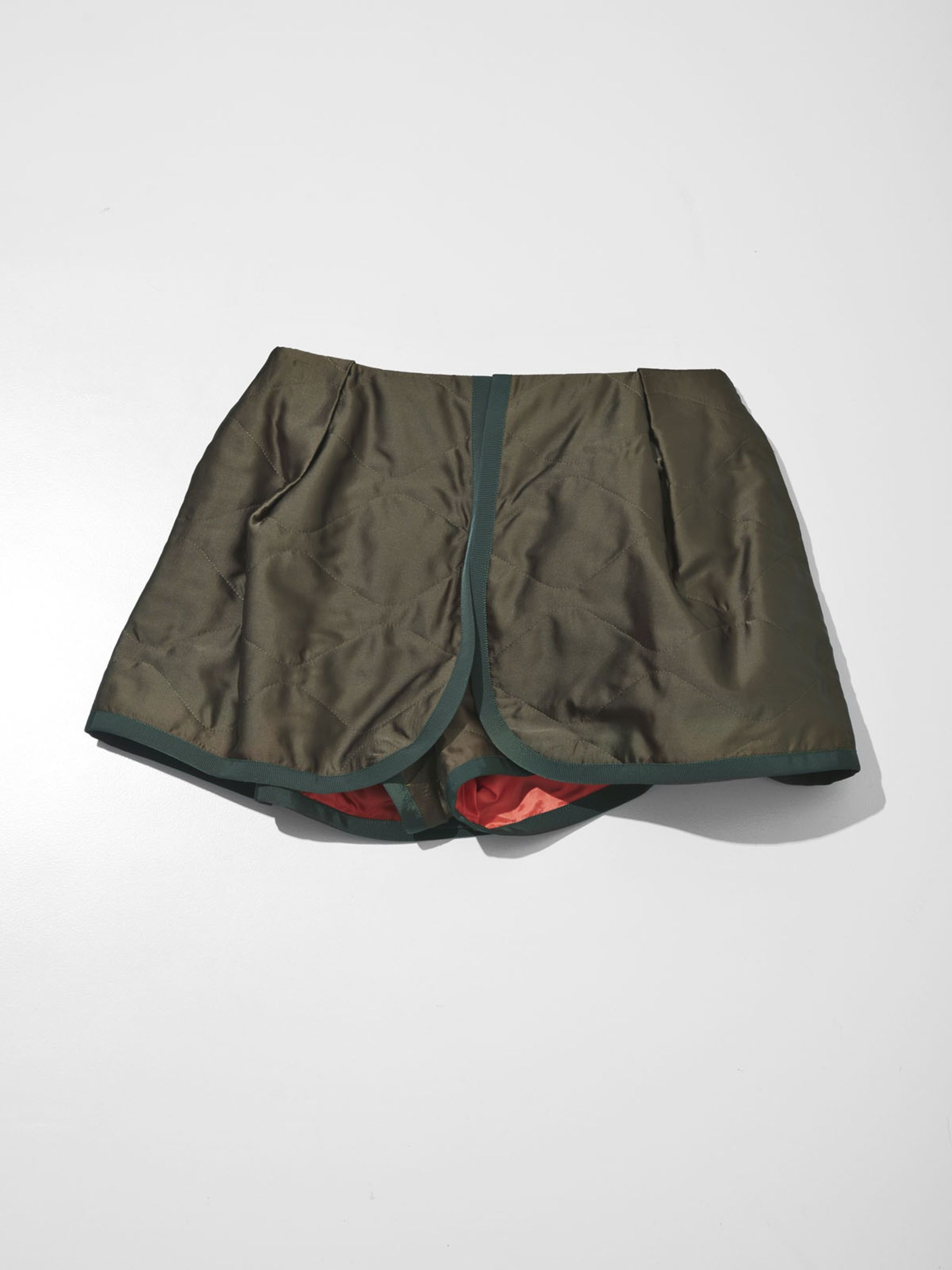 Satin Quilted Shorts - 2