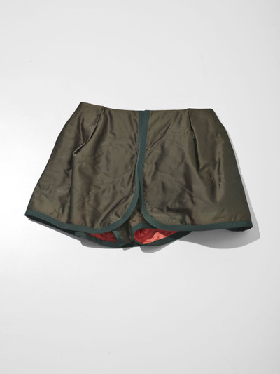 sacai Satin Quilted Shorts outlook