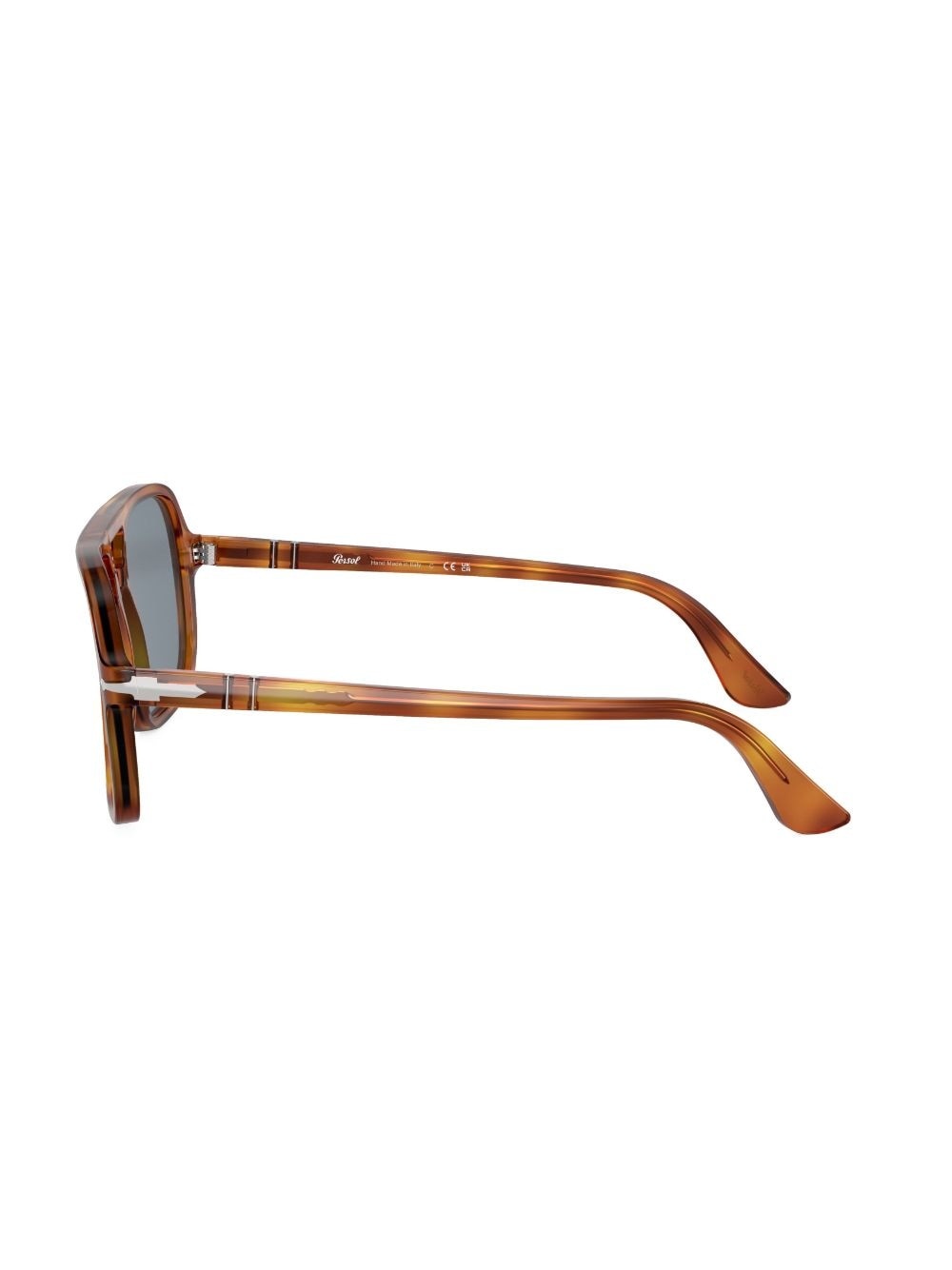 tortoiseshell-effect pilot-frame sunglasses - 3