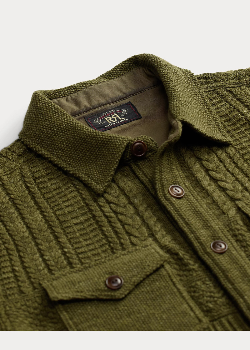 Cotton-Wool Workshirt Sweater 3