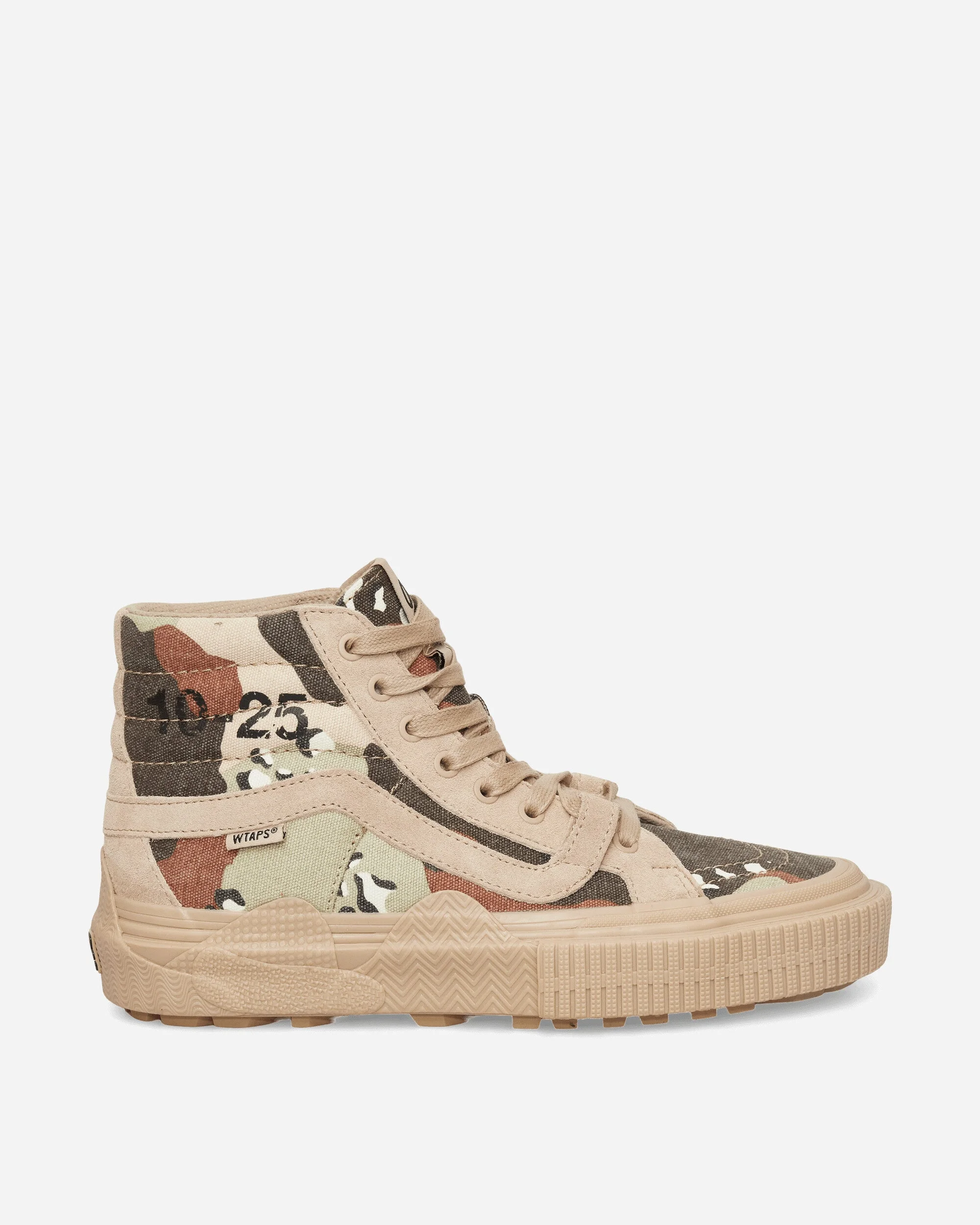 OAMC x WTAPS SK8-Hi GL Lug Sneakers Desert Camo - 1