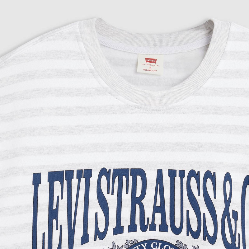 RELAXED GRAPHIC CREWNECK SWEATSHIRT 7