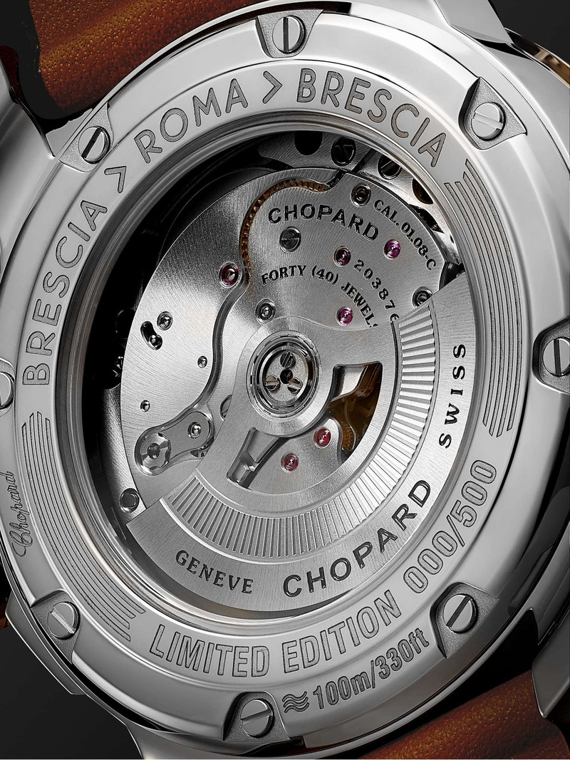 Mille Miglia GTS Power Control Limited Edition Automatic 43mm, 18-Karat Rose Gold, Stainless Steel a 3