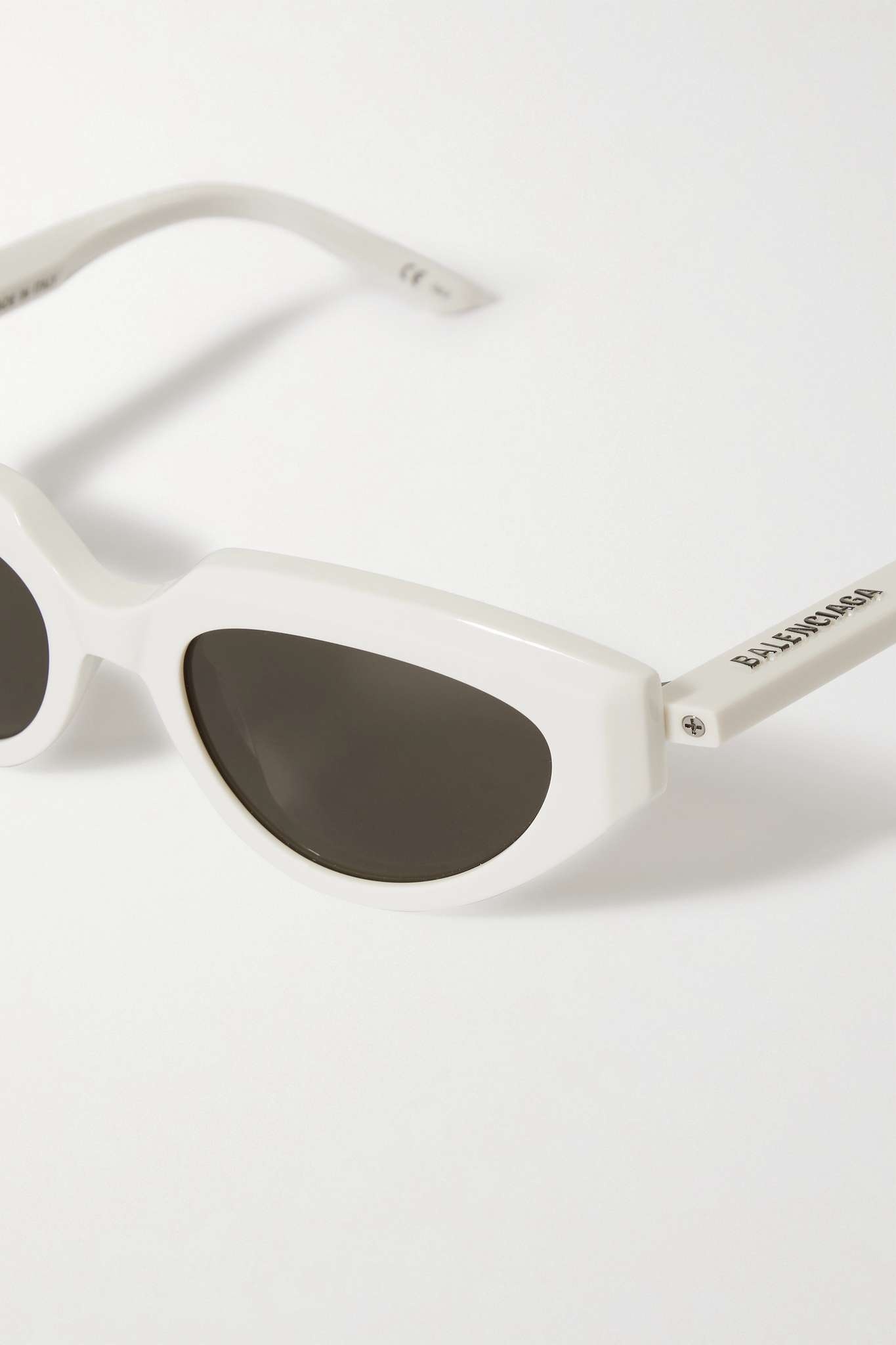 Cat-eye acetate sunglasses - 4