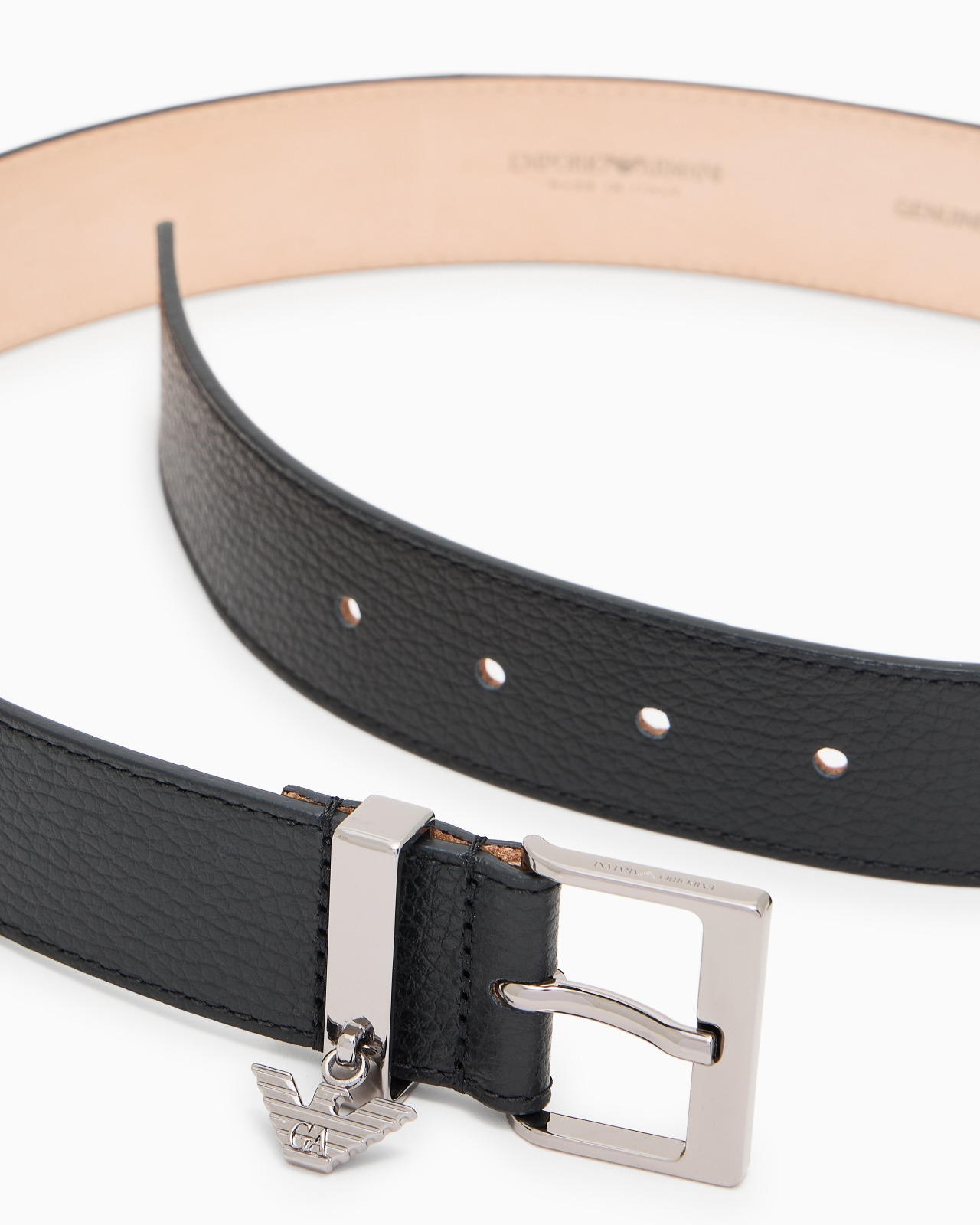 ICON DEER-PRINT LEATHER BELT - 2
