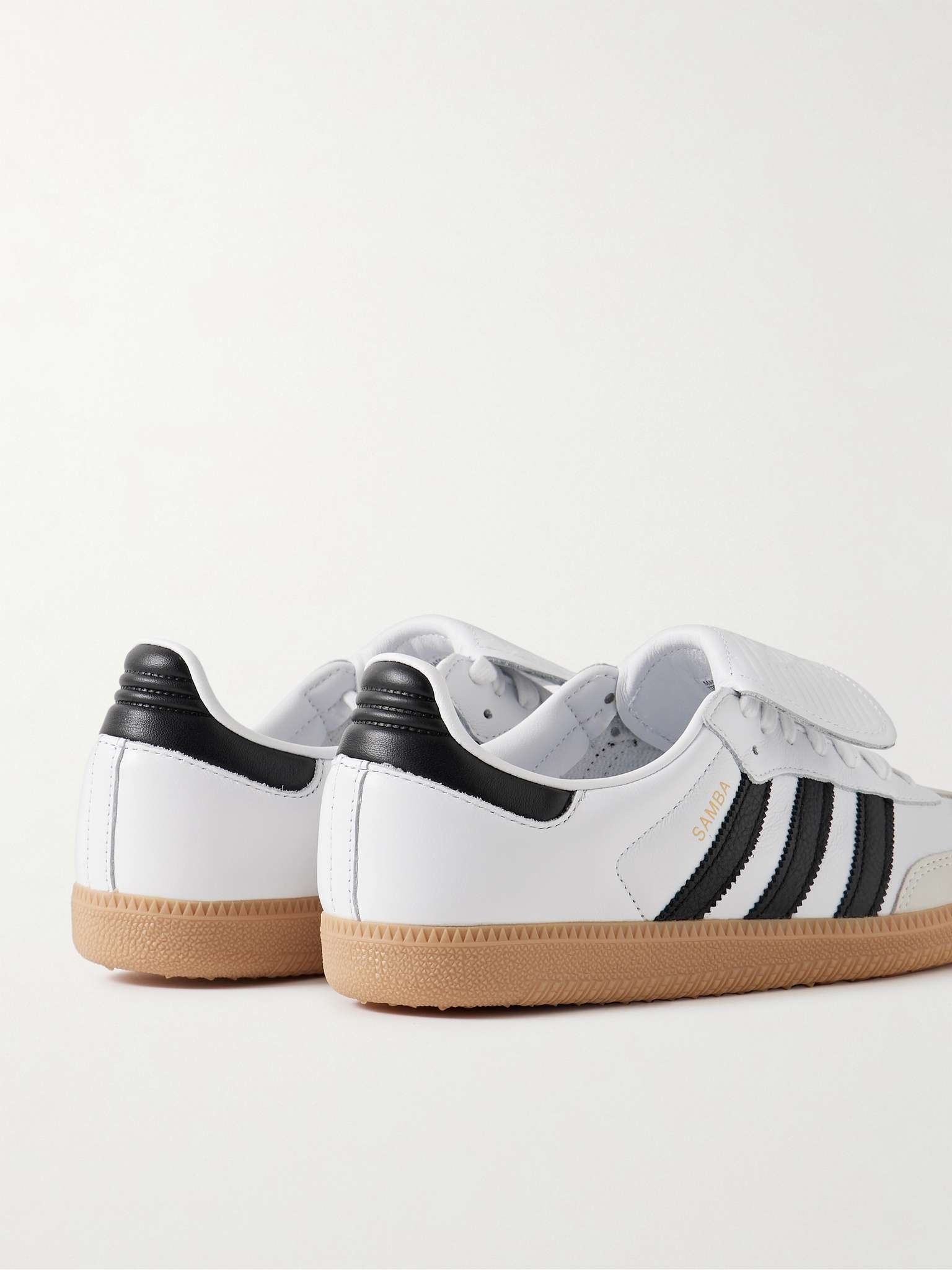 Samba LT Nubuck-Trimmed Leather Sneakers - 5