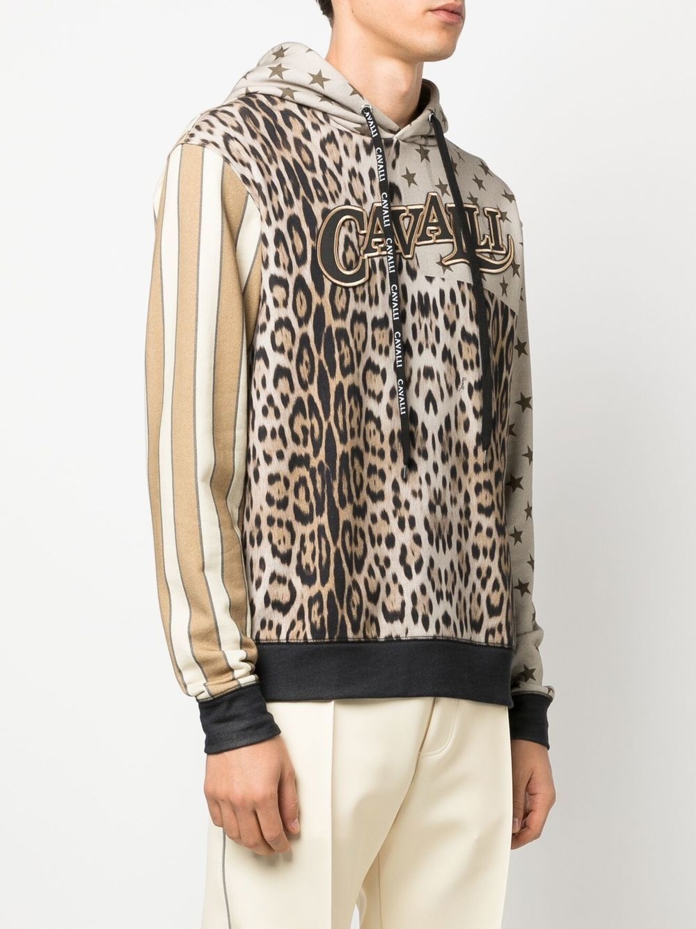animal-print hoodie - 3
