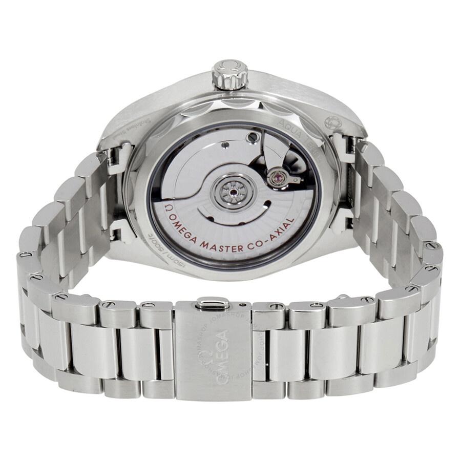 Omega Seamaster Automatic Diamond Blue Dial Ladies Watch 220.10.34.20.53.001 - 3
