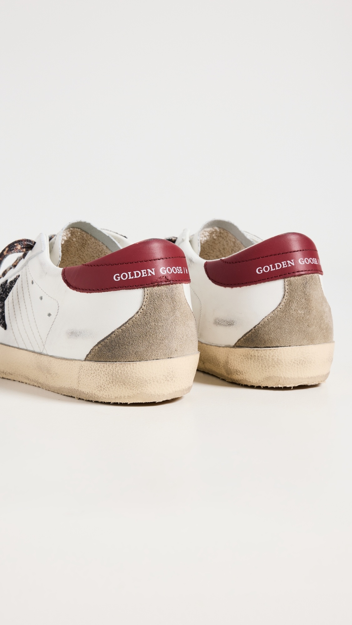 Super Star Nappa Upper Heel And Toe Suede Spur Sneakers - 3