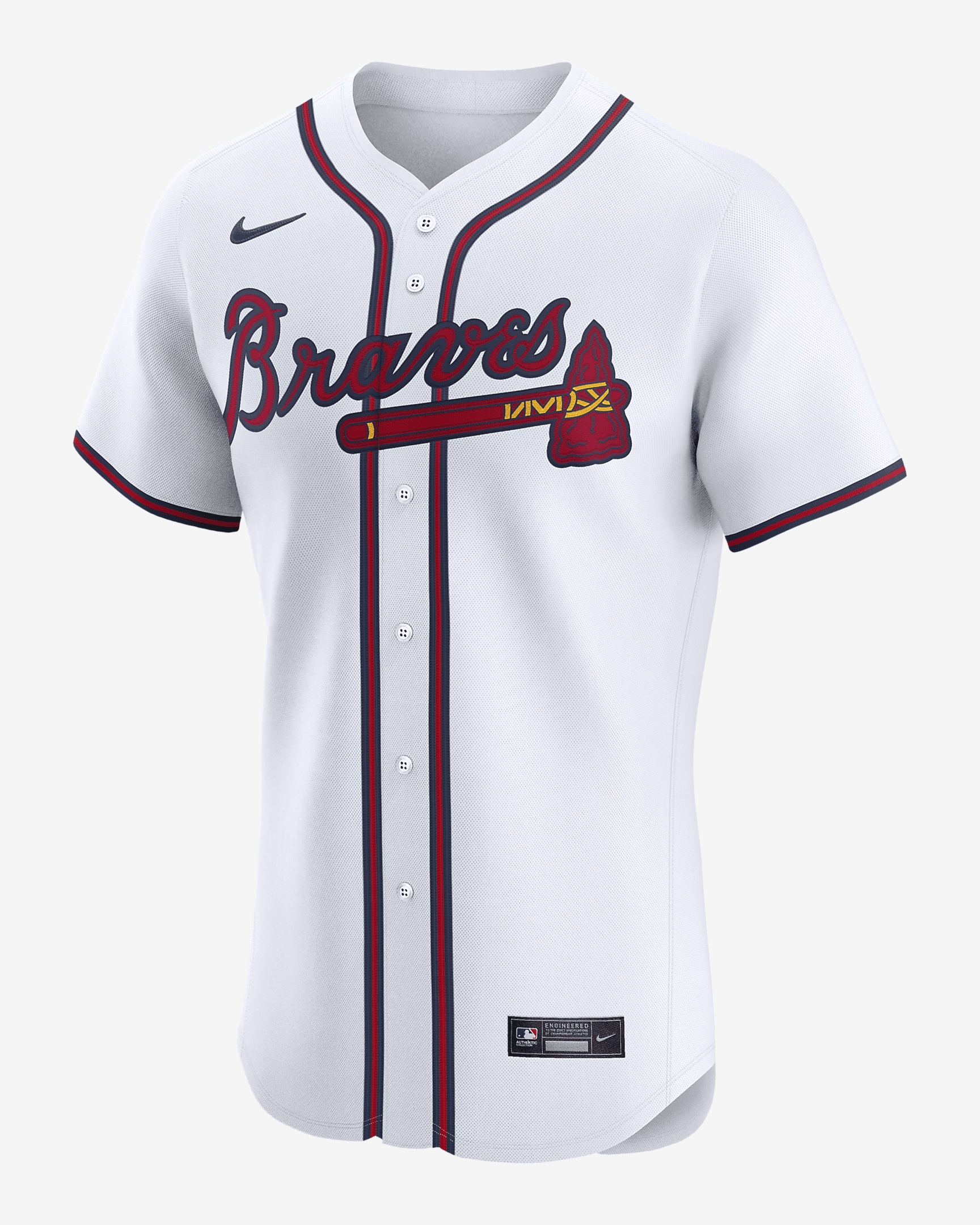 Atlanta Braves Nike Men's Dri-FIT ADV MLB Elite Jersey - 1