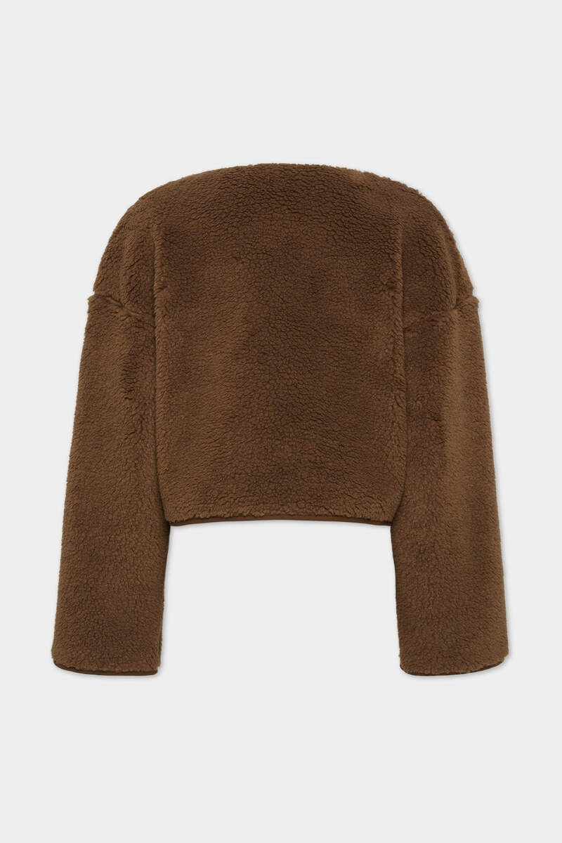DSQUARED2 LOOSE TEDDY KABAN CREWNECK outlook