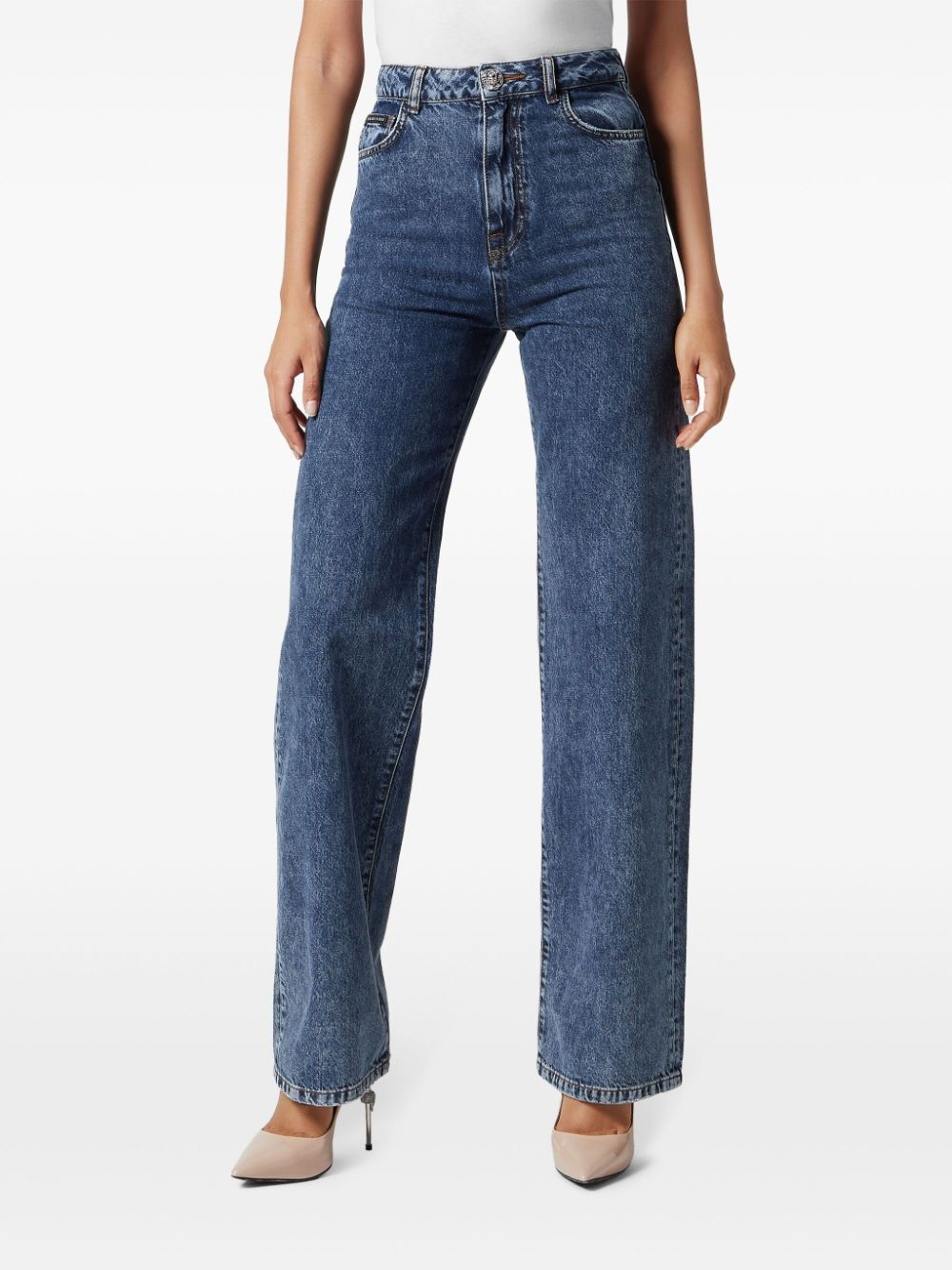 Palace high-rise straight-leg jeans - 3