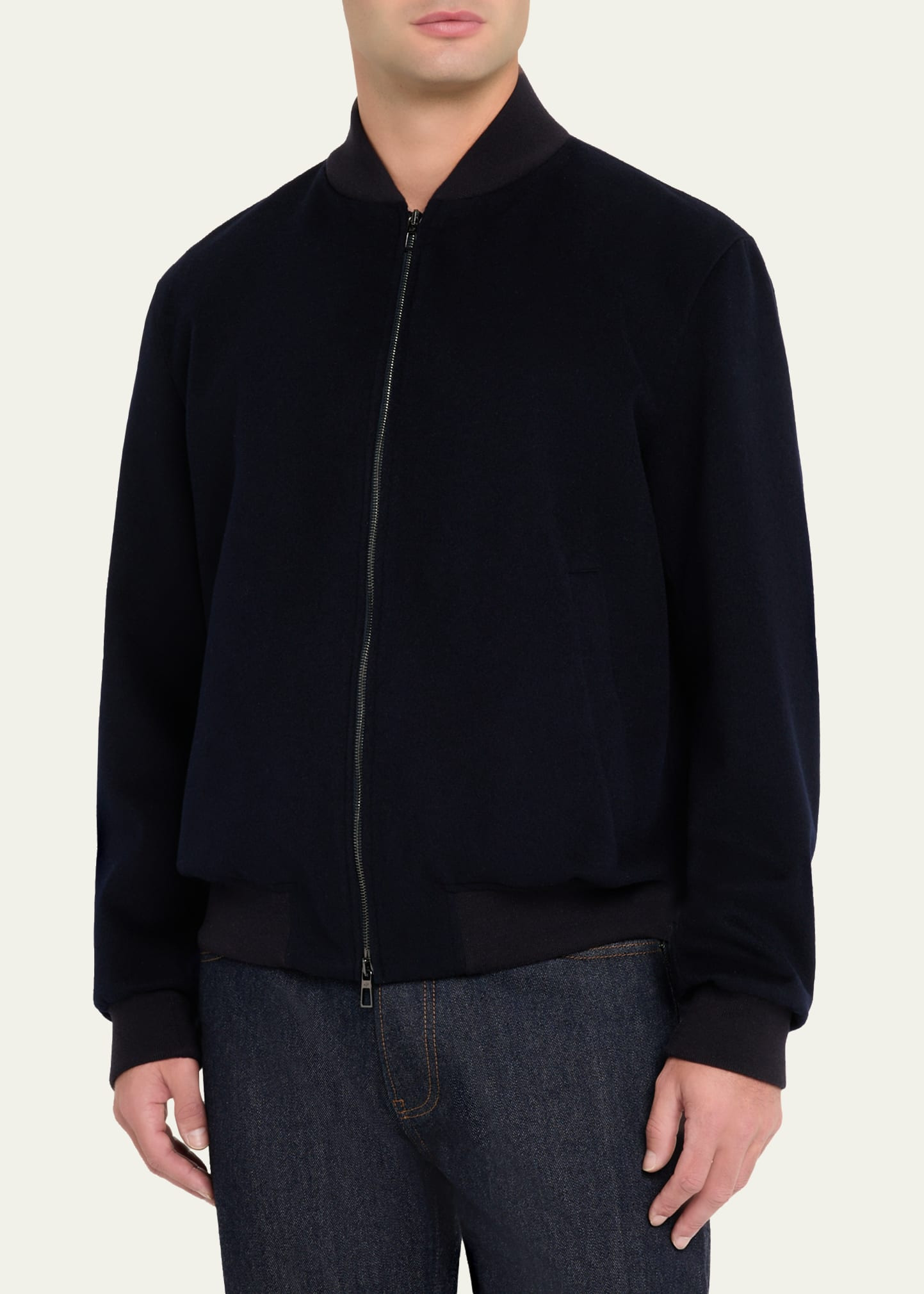 Men's Ivy Cashmere Bomber Jacket - 4