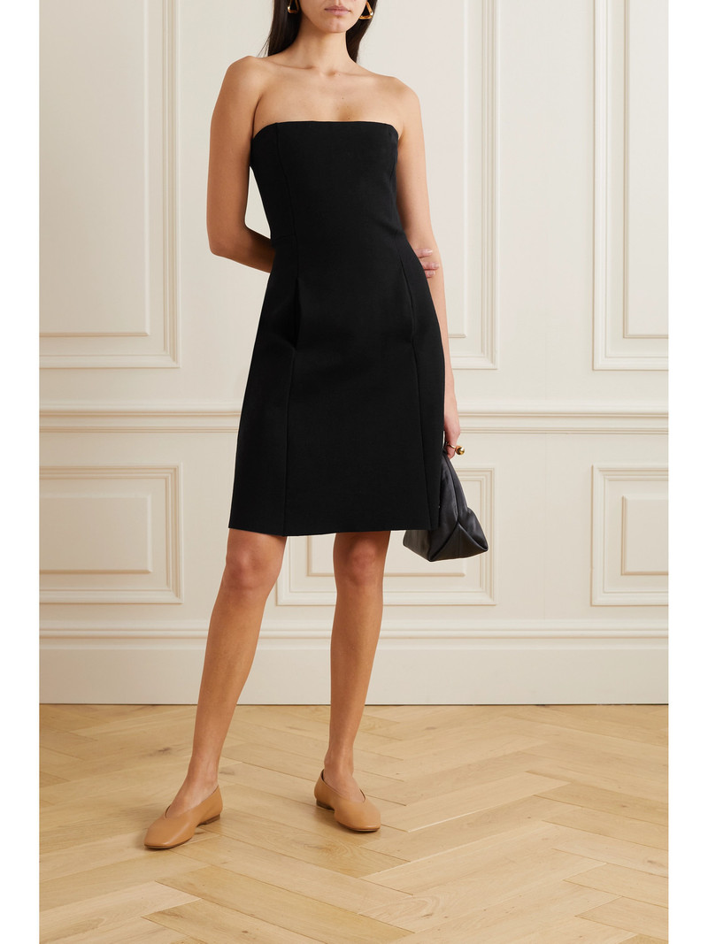 HIGH SPORT Nance Strapless Stretch-cotton Mini Dress outlook