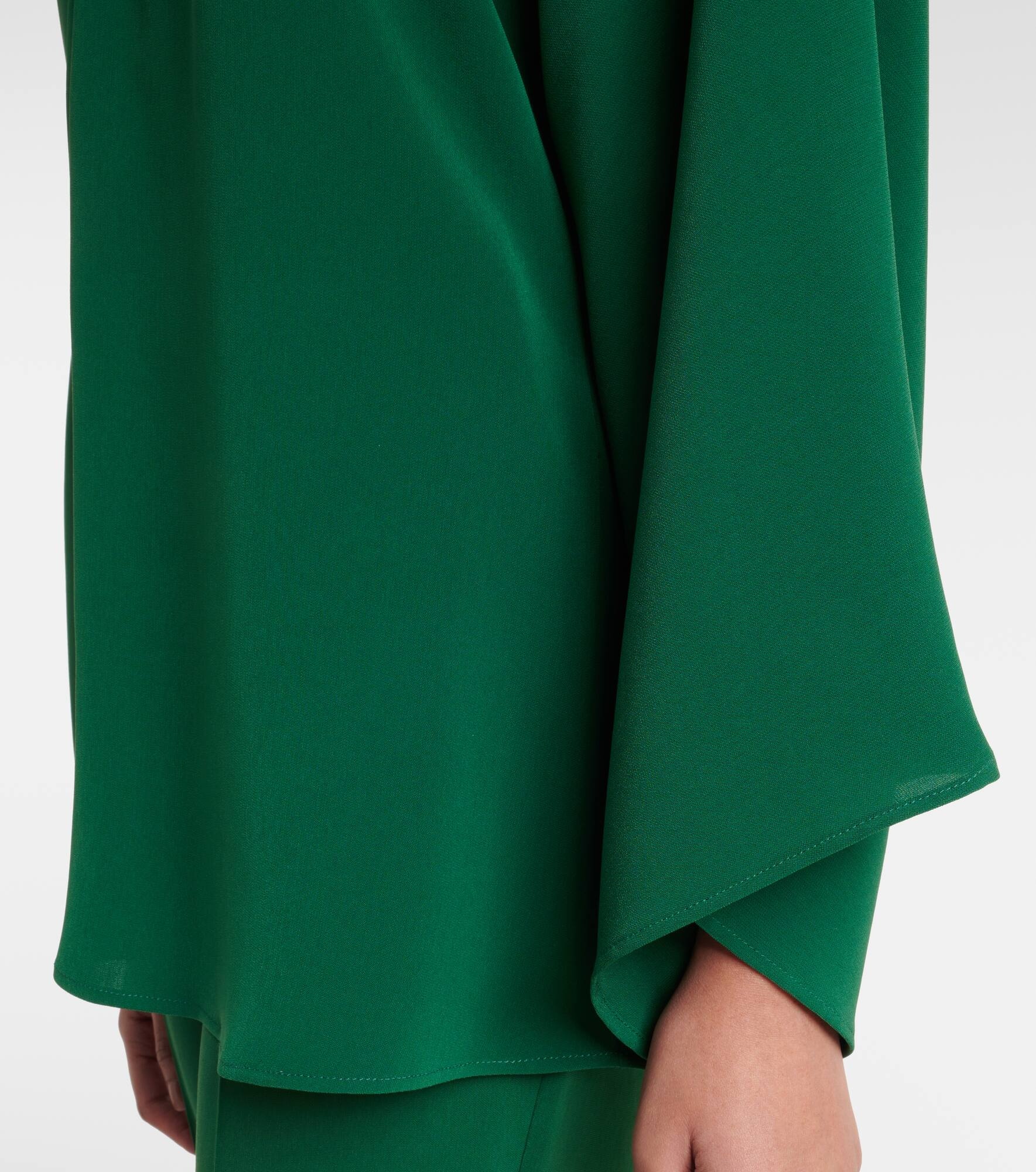 Umile crystal-embellished cady blouse - 5