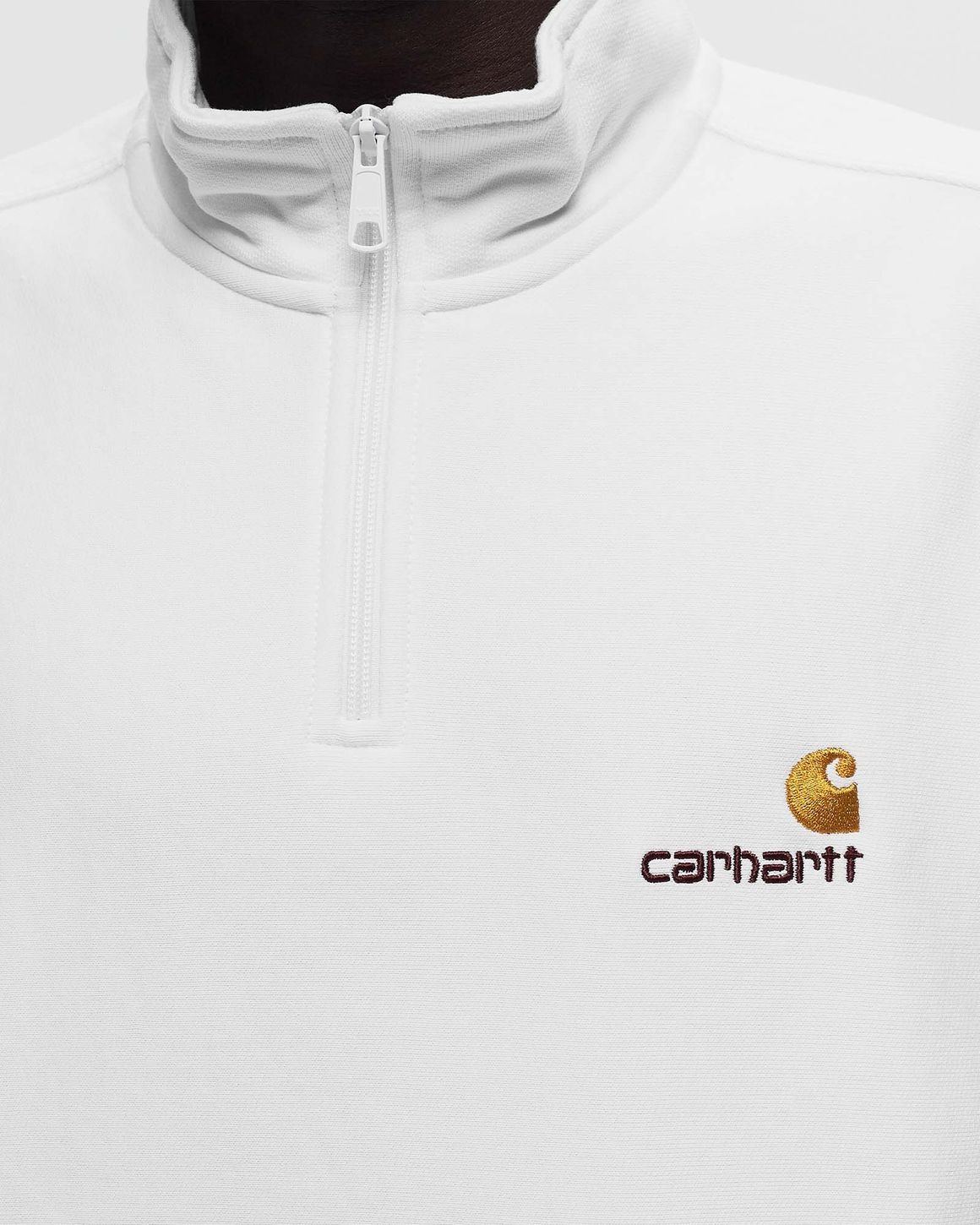Half Zip American Script Sweat - 3