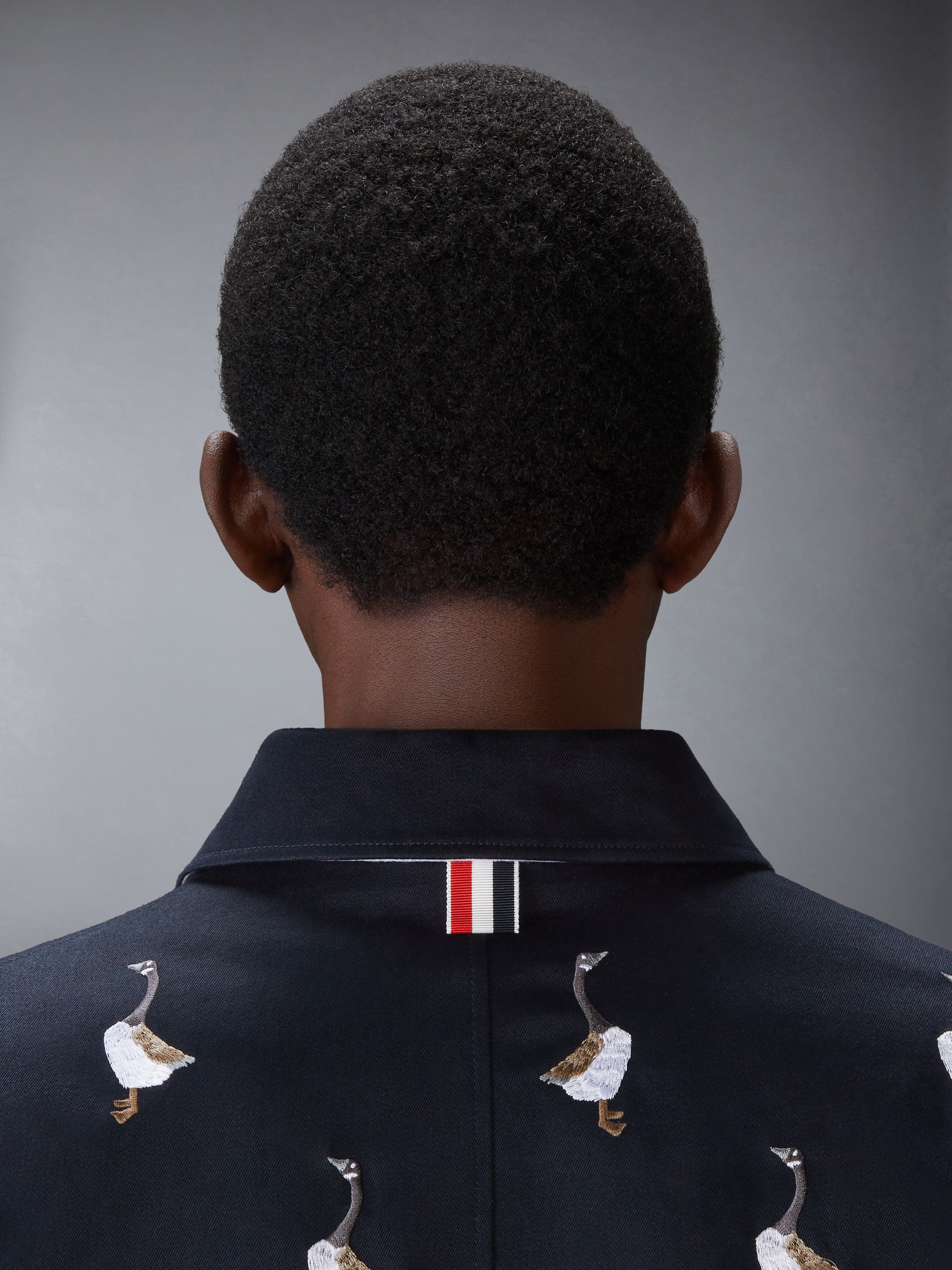 SATIN STITCH GOOSE UTILITY PATCH POCKET JACKET - 6